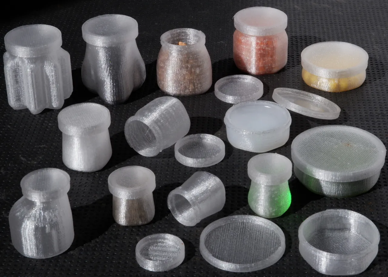 3D Plastic Spice Container, Bottle, Jar 3D Model - Creative Design Market