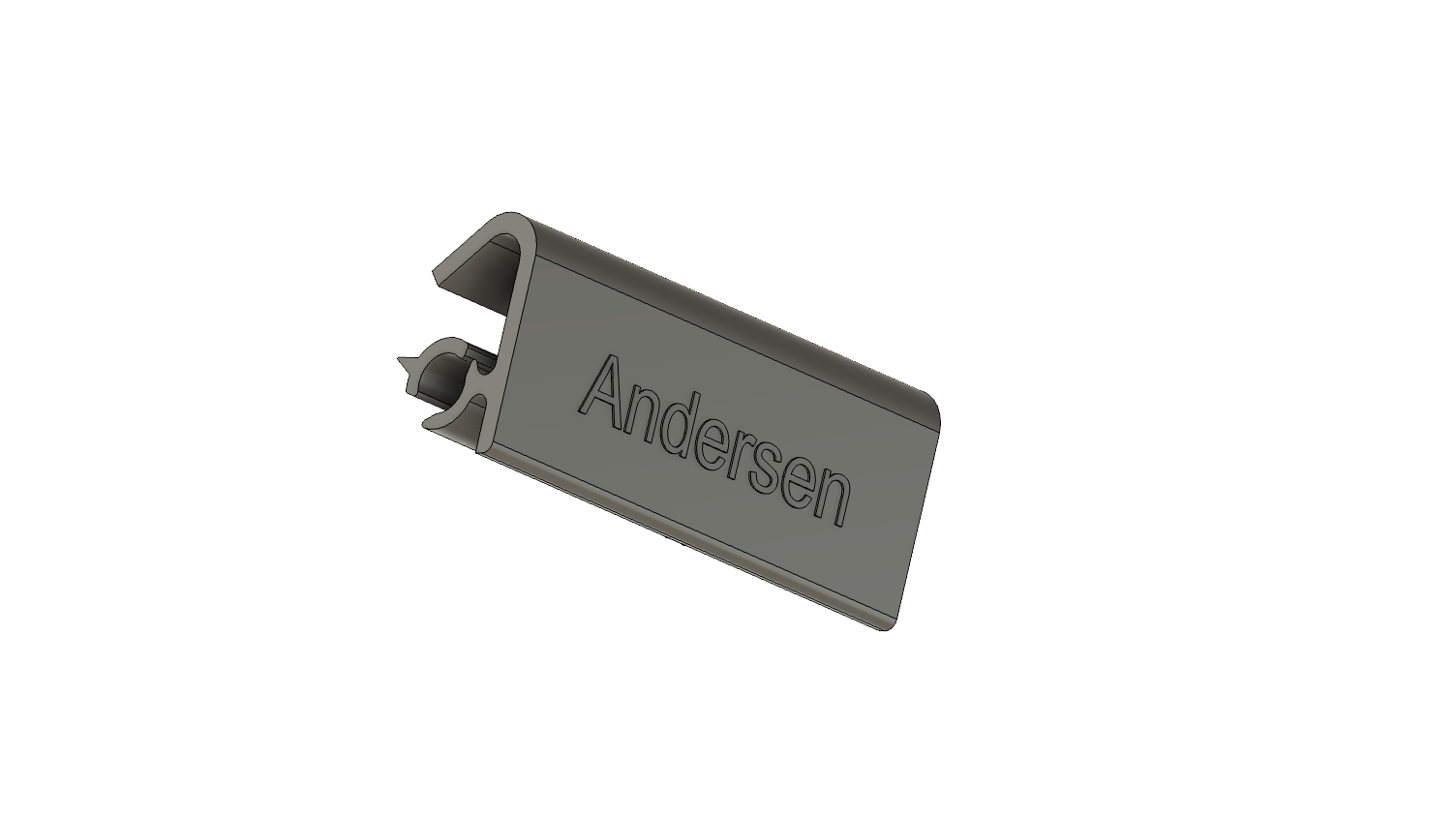 Miniatura 4 do modelo 3D Andersen Window Latch