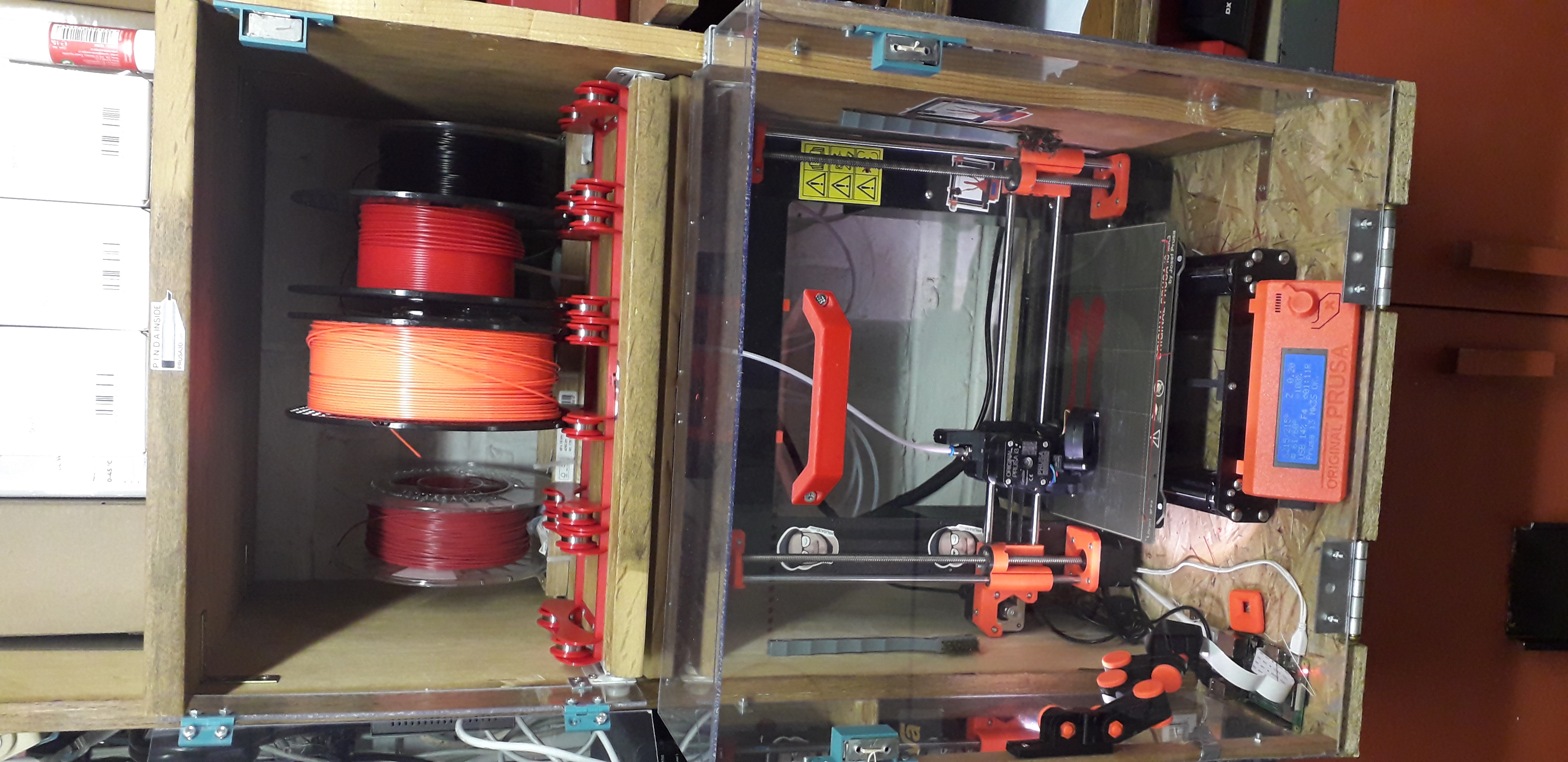 Miniatura 2 do modelo 3D MMU compact spool holder