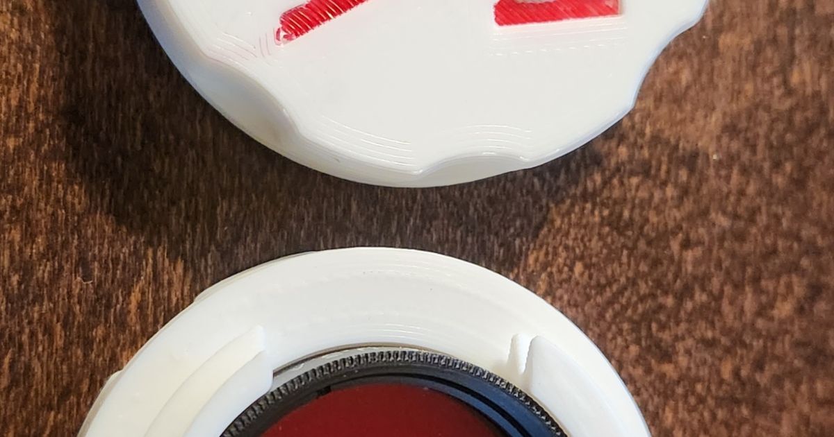 Eypiece Filter Case for 1.25" Telescope Filters by bryanpryor