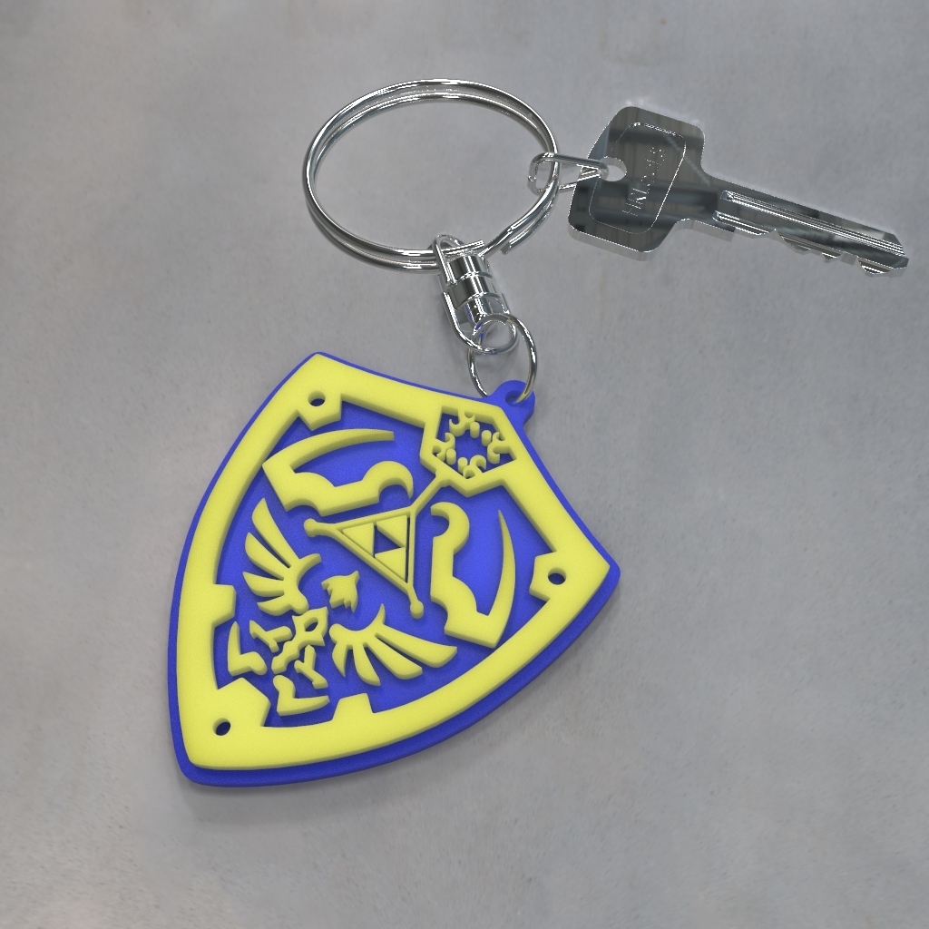 The Legend Of Zelda Keychain