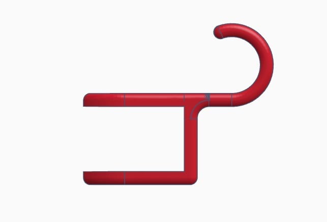 Miniatura 10 do modelo 3D Support de câble pour table - table cable holder