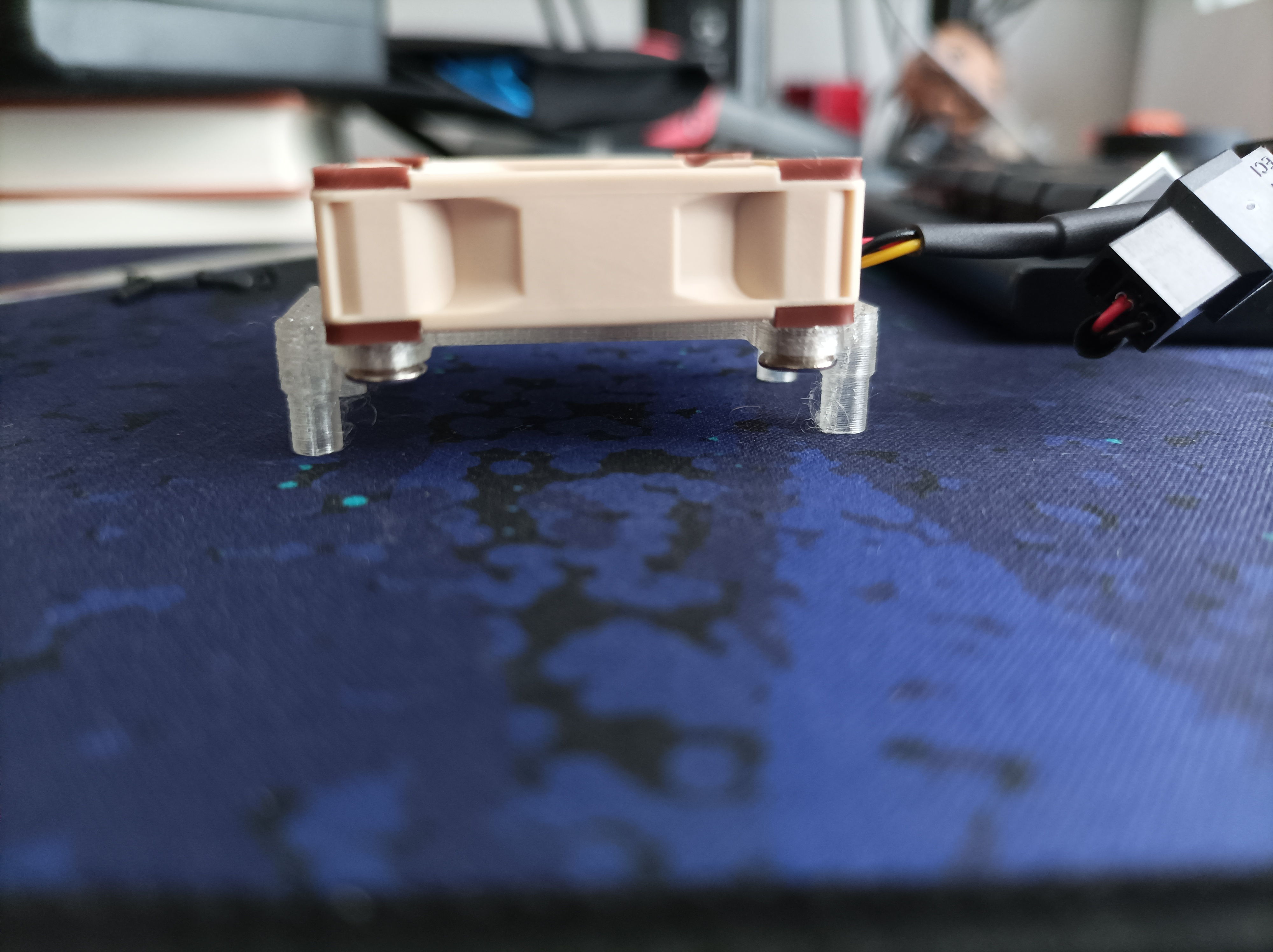 Adapter for RPi 4 justPi Aluminium Radiator to Noctua NF-A4x10 5v by ...