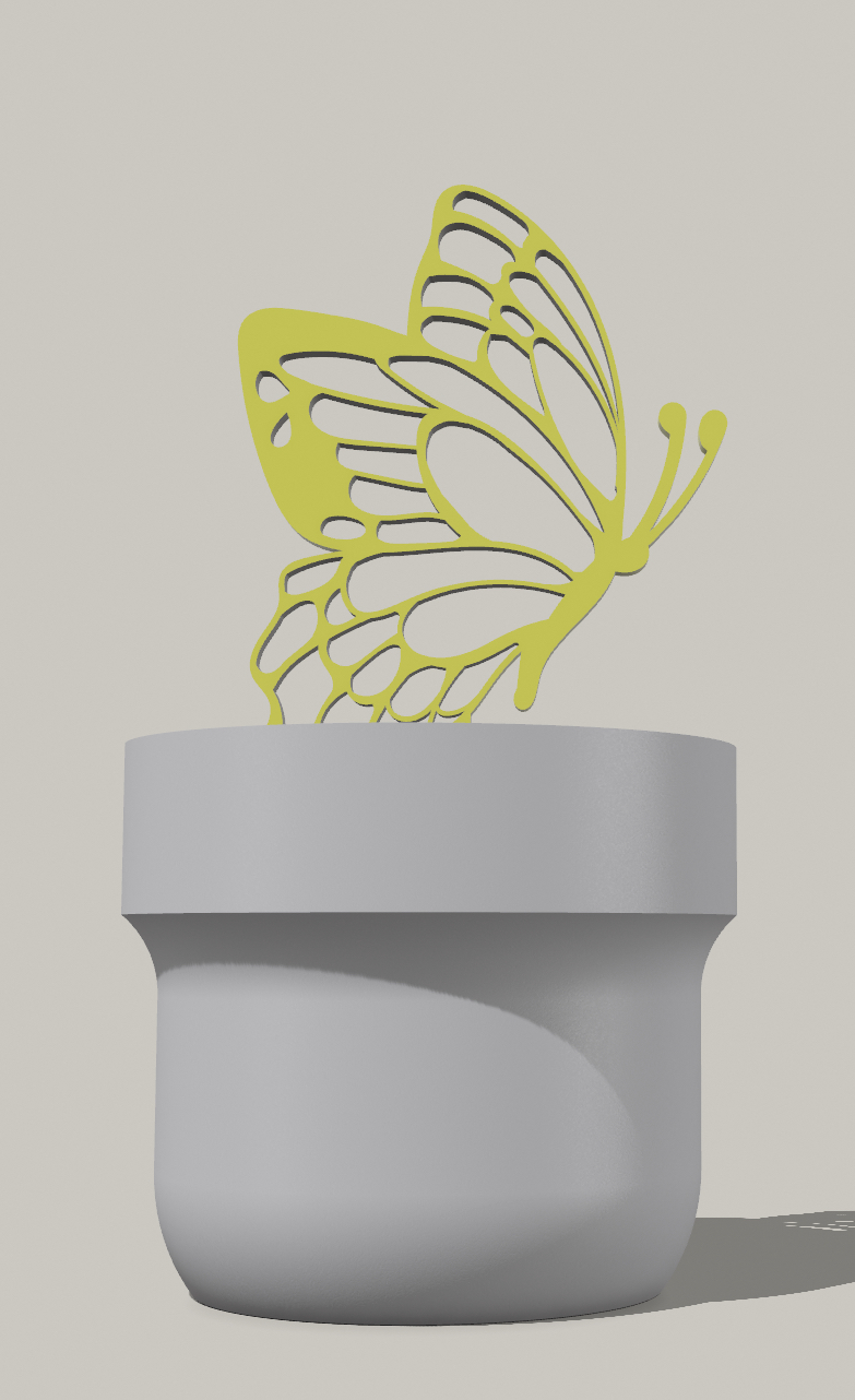 Butterfly Plant Support