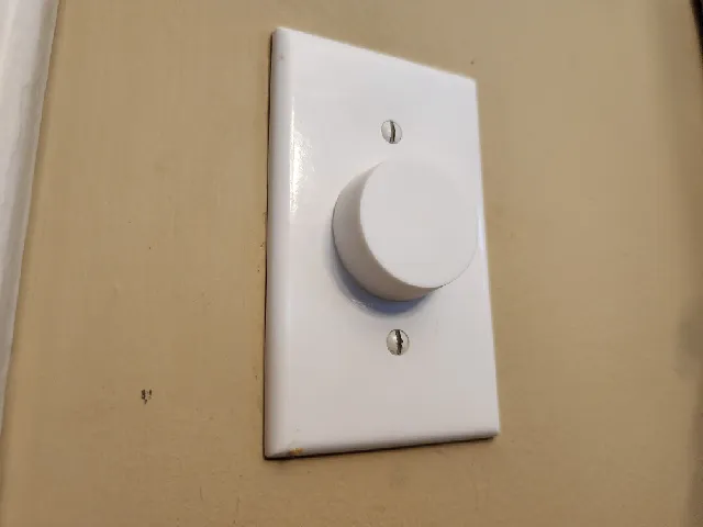 Light Dial Knob Replacement (No Supports)