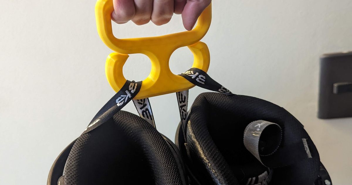 Roller Skate Carrier by kitsuno Download free STL model