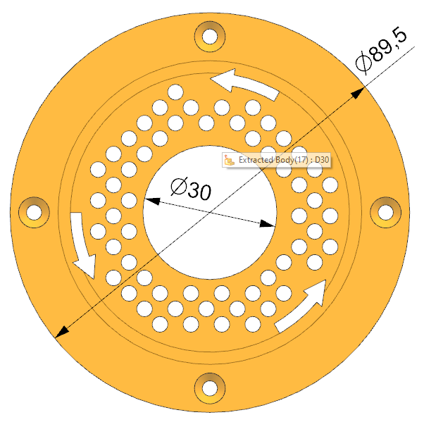 Router table insert by coxx Download free STL model