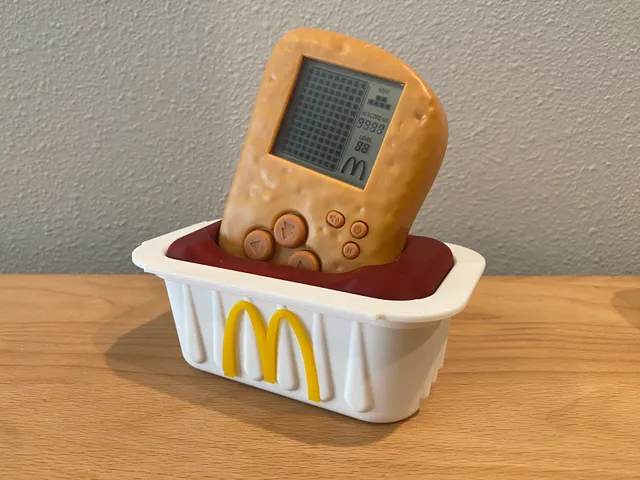 Dipping Sauce Stand for McDonald's Tetris McNugget