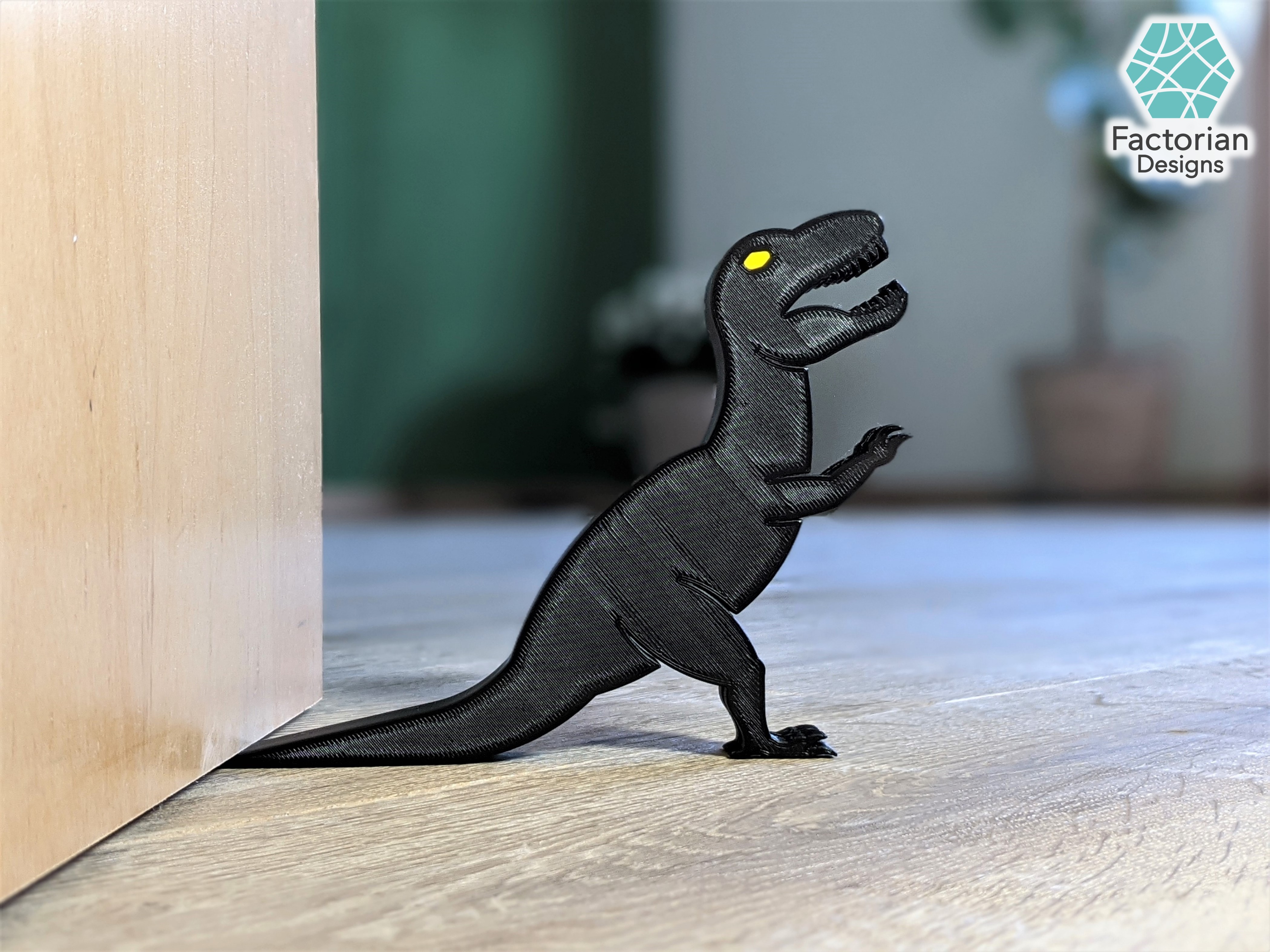 DOOR STOPPER DINO | For Dino Lovers and Kids in T-Rex Style | 3D ...