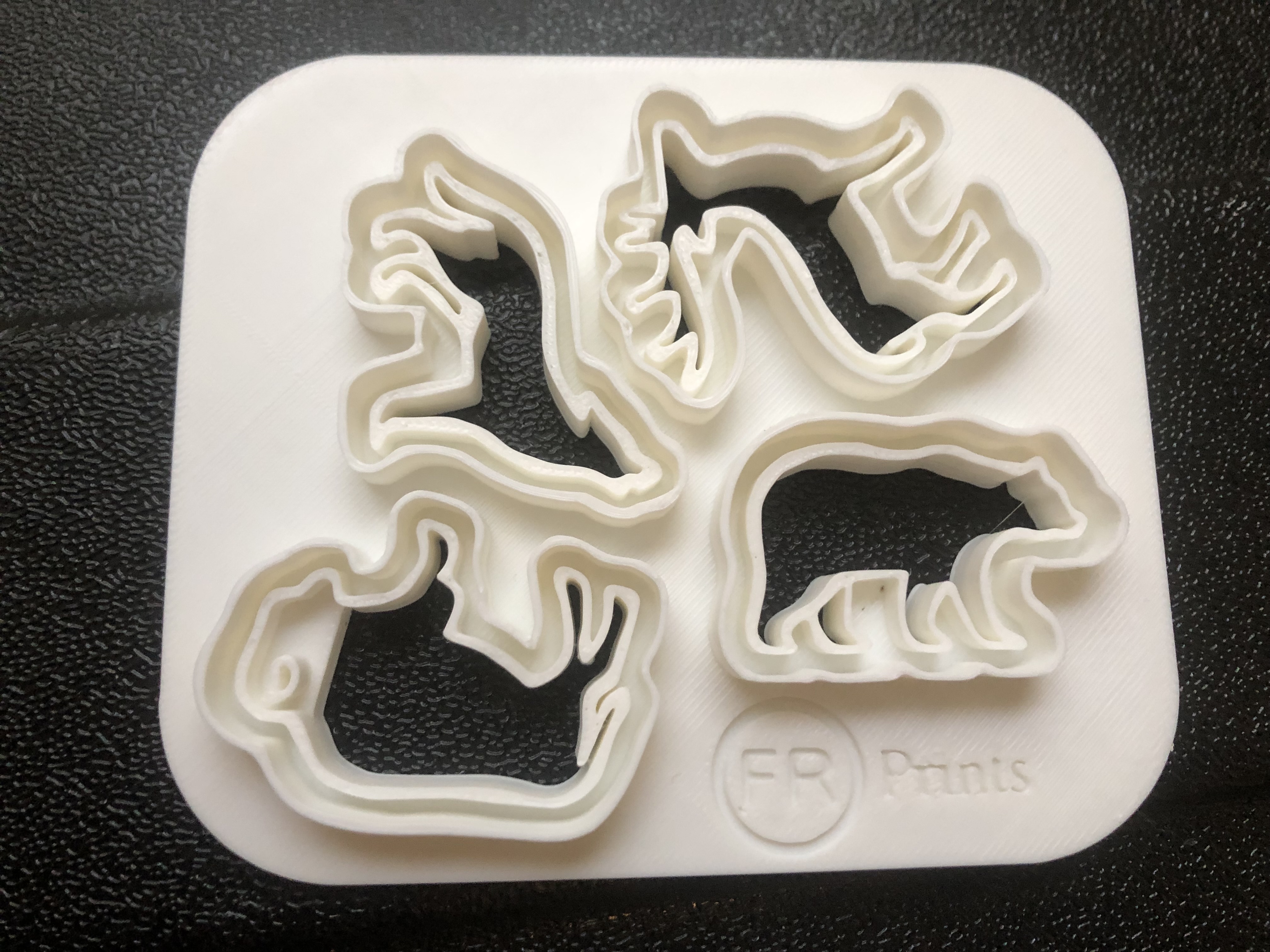 Wild Animal Cookie Cutter Sheet