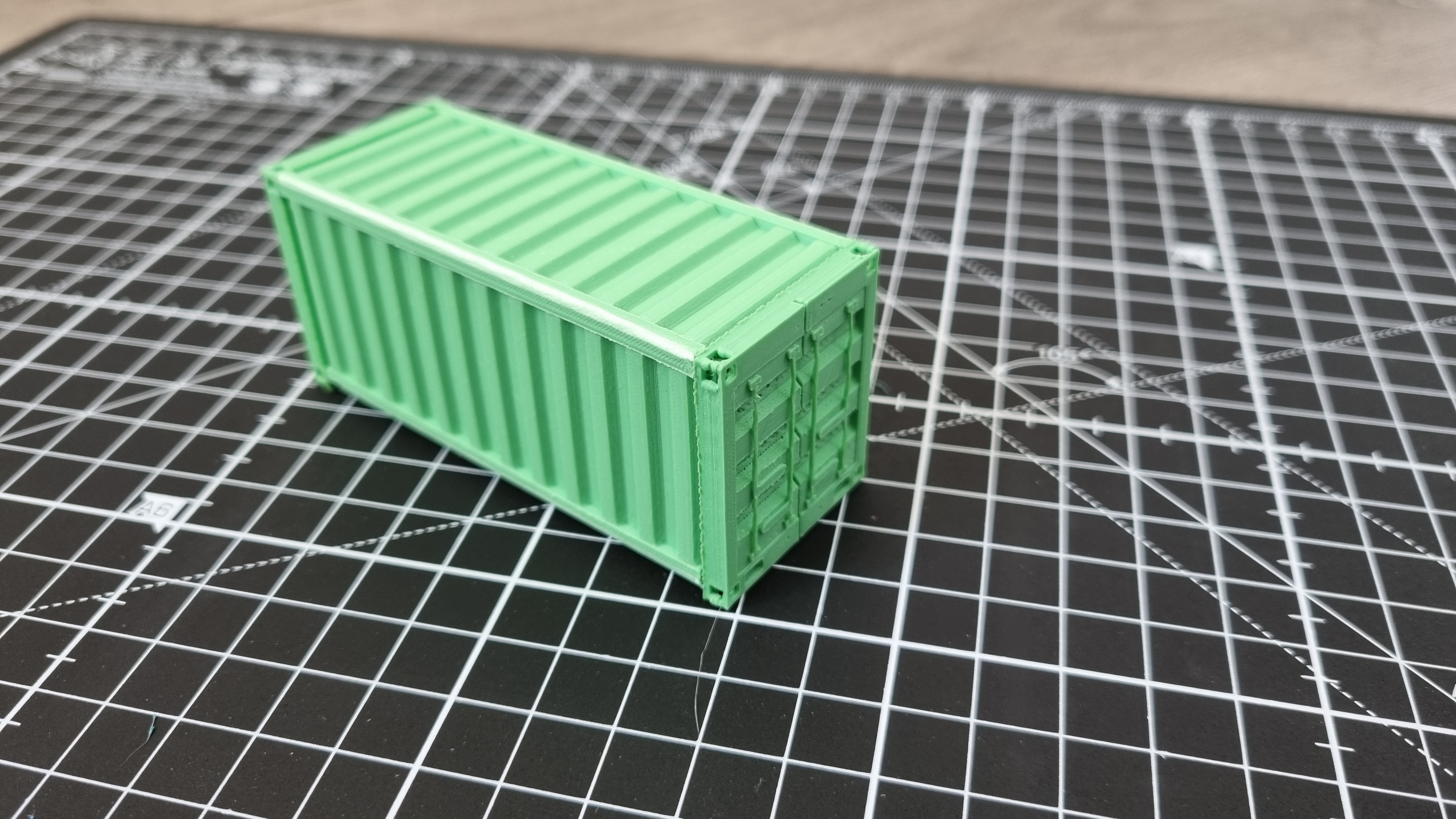 Foldable 20ft Cargo Shipping Container Model