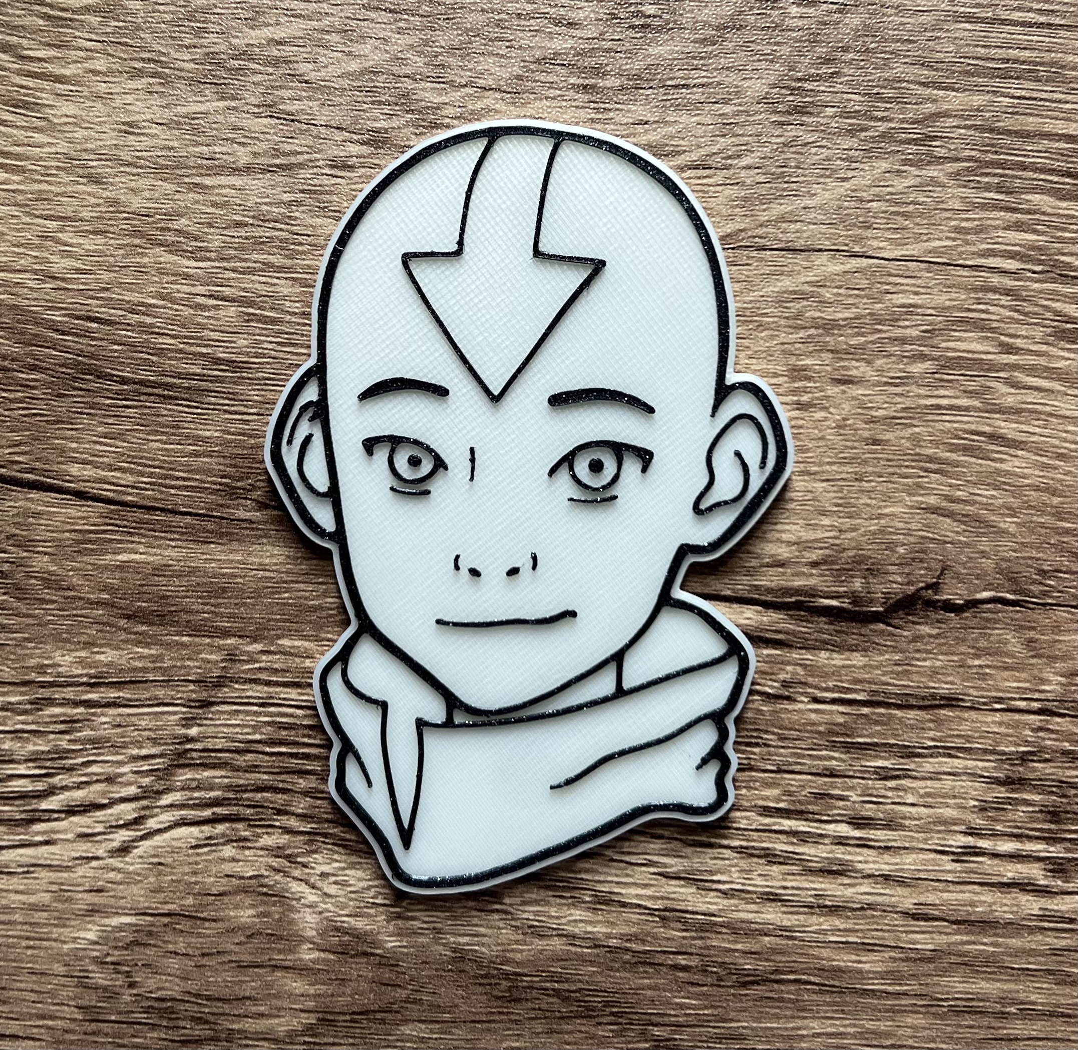 Avatar Aang Magnet (8x3mm magnets)