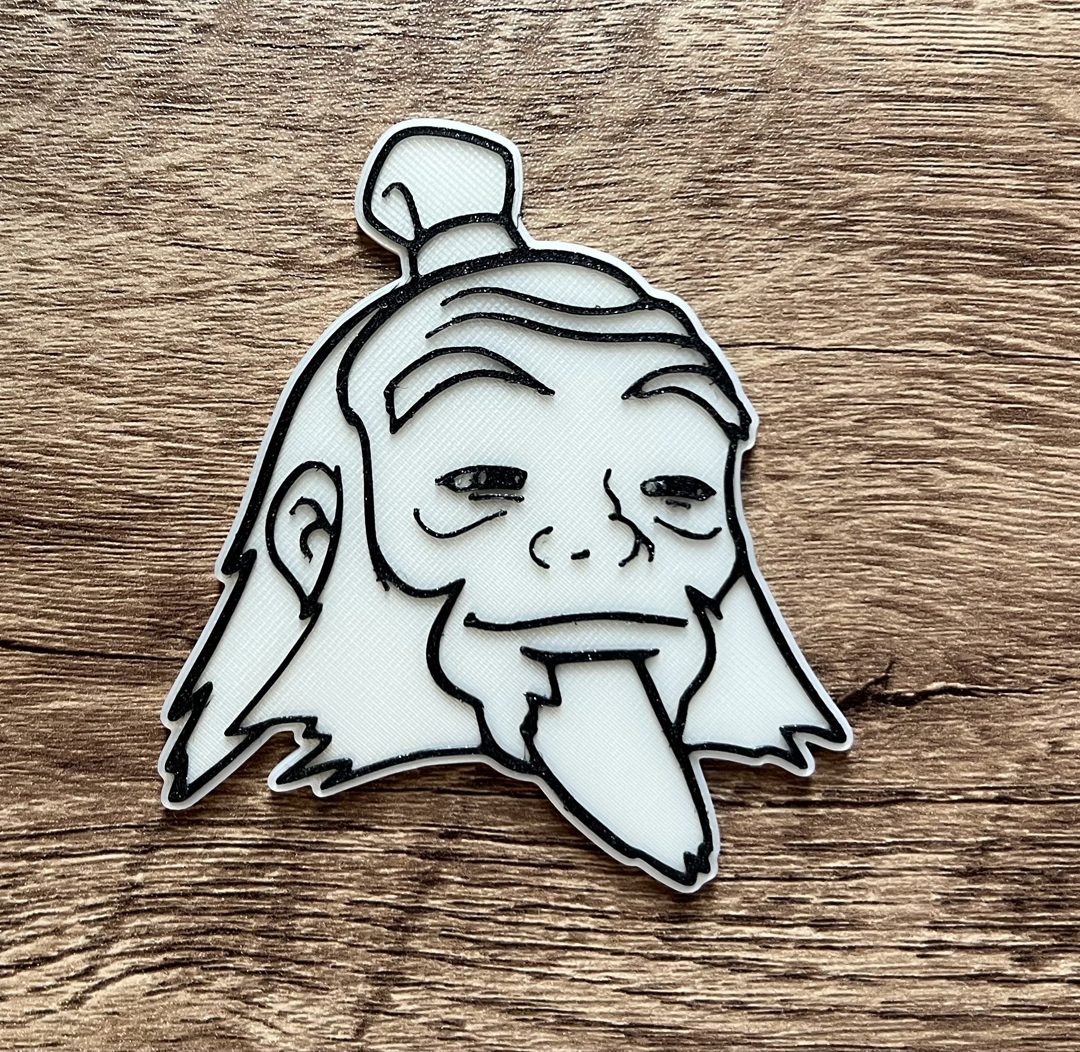 Avatar Uncle Iroh Magnet (8x3mm magnets)