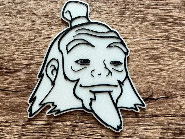 Avatar Uncle Iroh Magnet (8x3mm magnets)