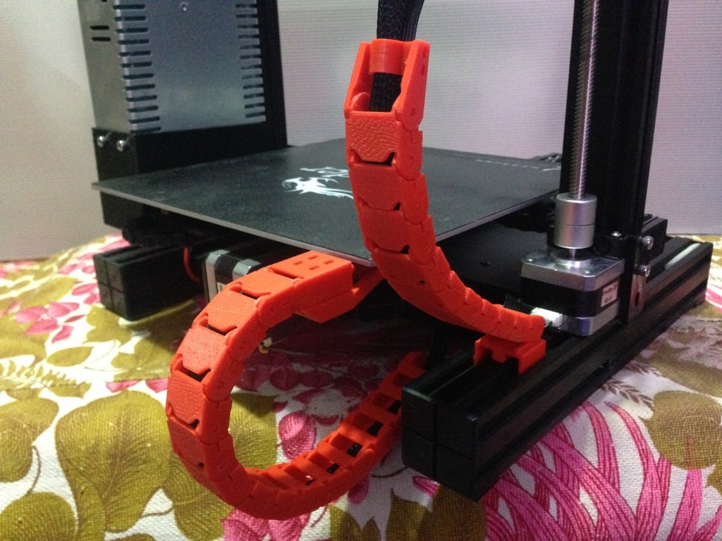 Miniatura 4 do modelo 3D Ender 3 Cable Chain