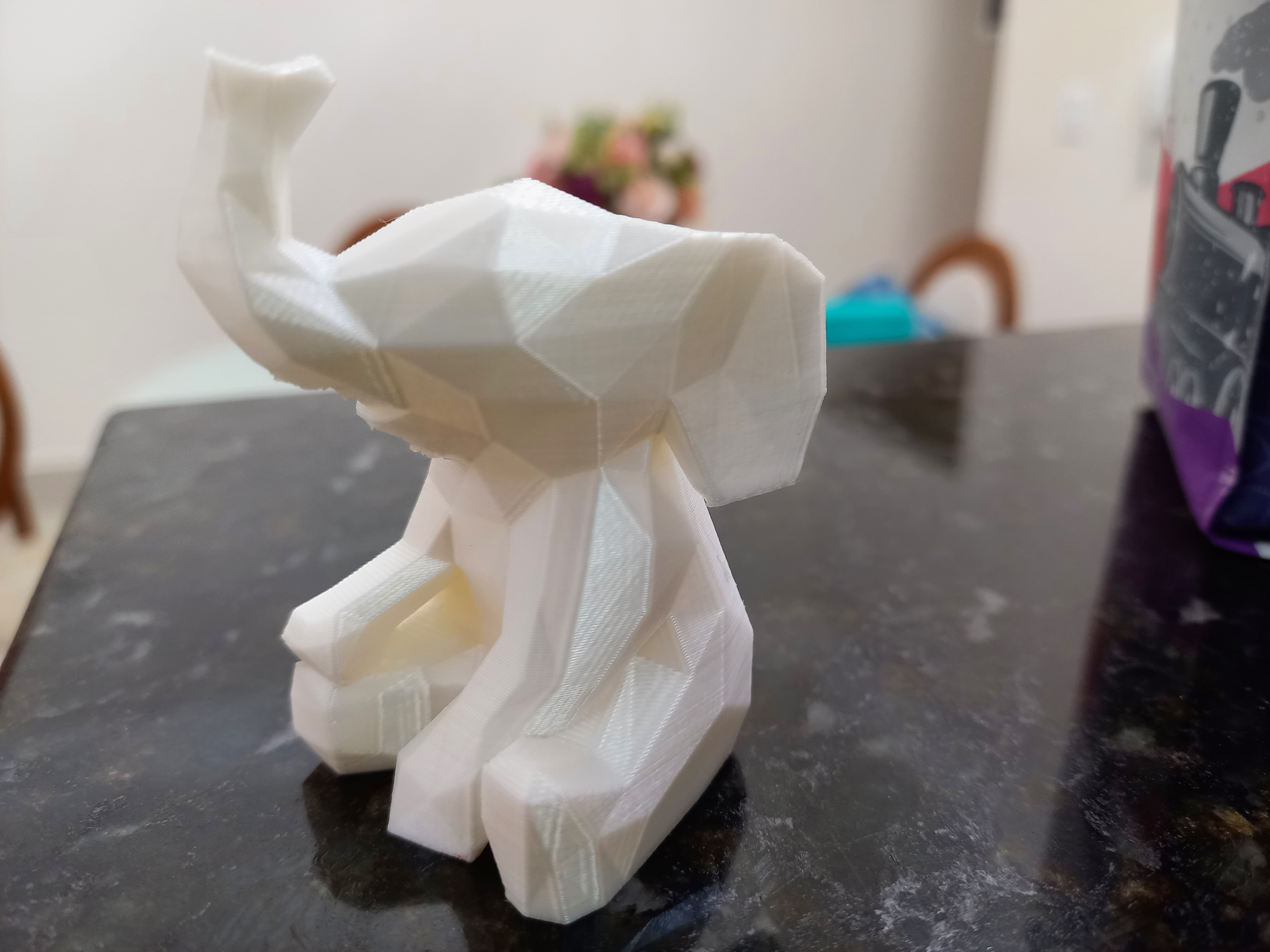 Cute Low Poly Baby Elephant - Fixed Mesh - Ears