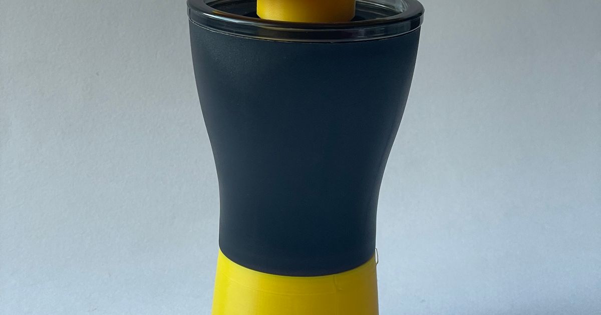 Hario Mini Mill Pepper Grinder Mod by joegoodsell Download free STL