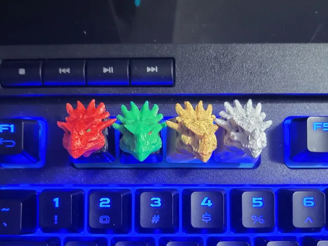 Fantasy Dragon Keycap For Cherry MX Switches
