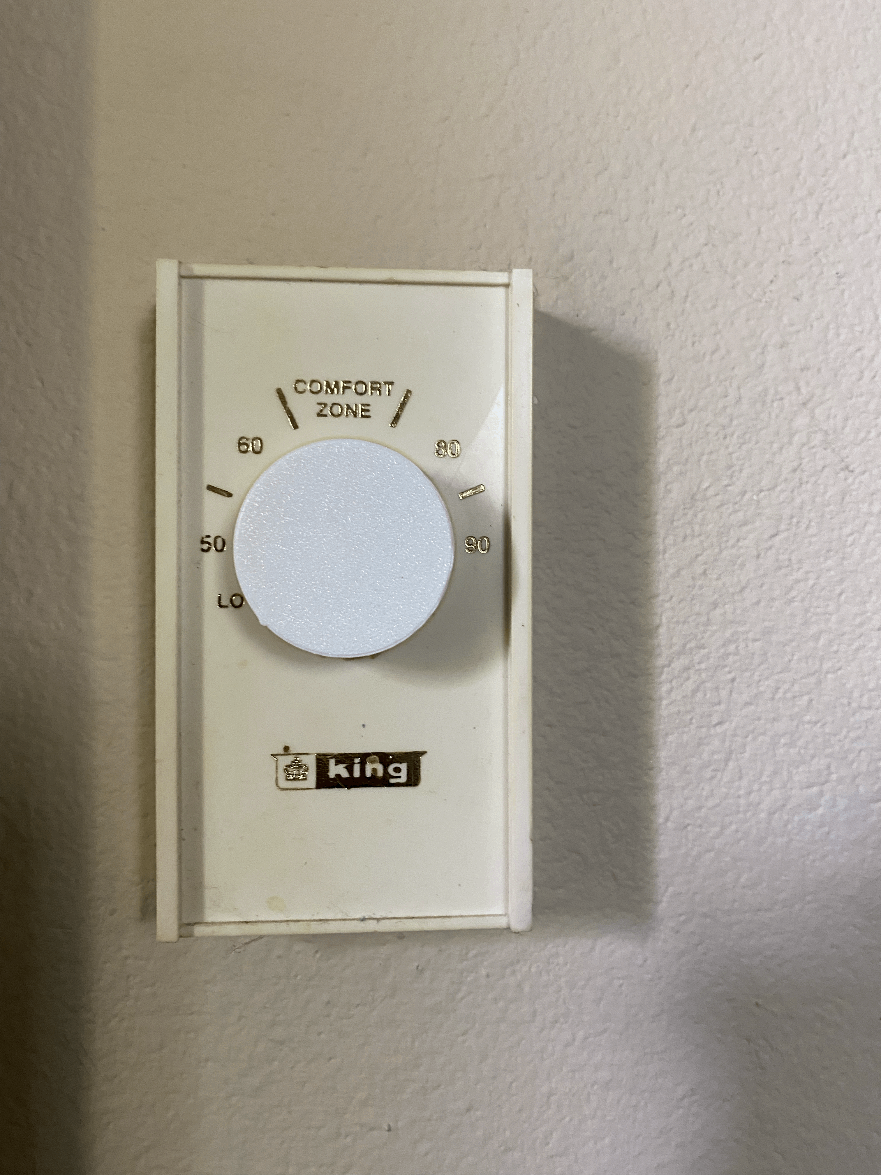 Thermostat Knob (King) by bmoore04 | Download free STL model |  Printables.com