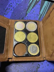 Credit Card Sized Coin Holder