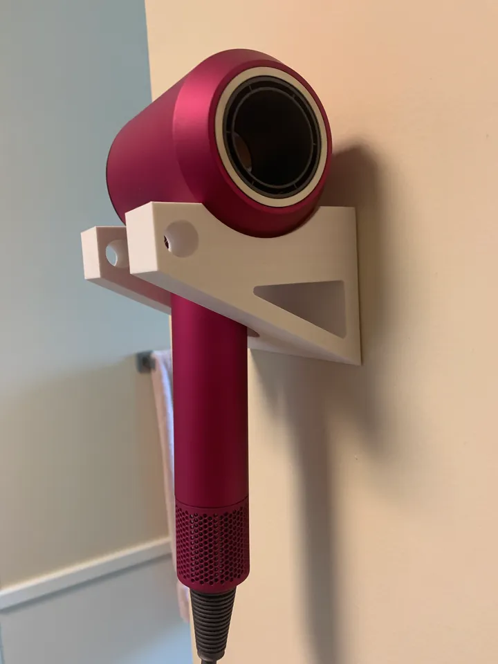 Dyson Hair dryer stand attachment by Makes_by_Jake, Download free STL  model