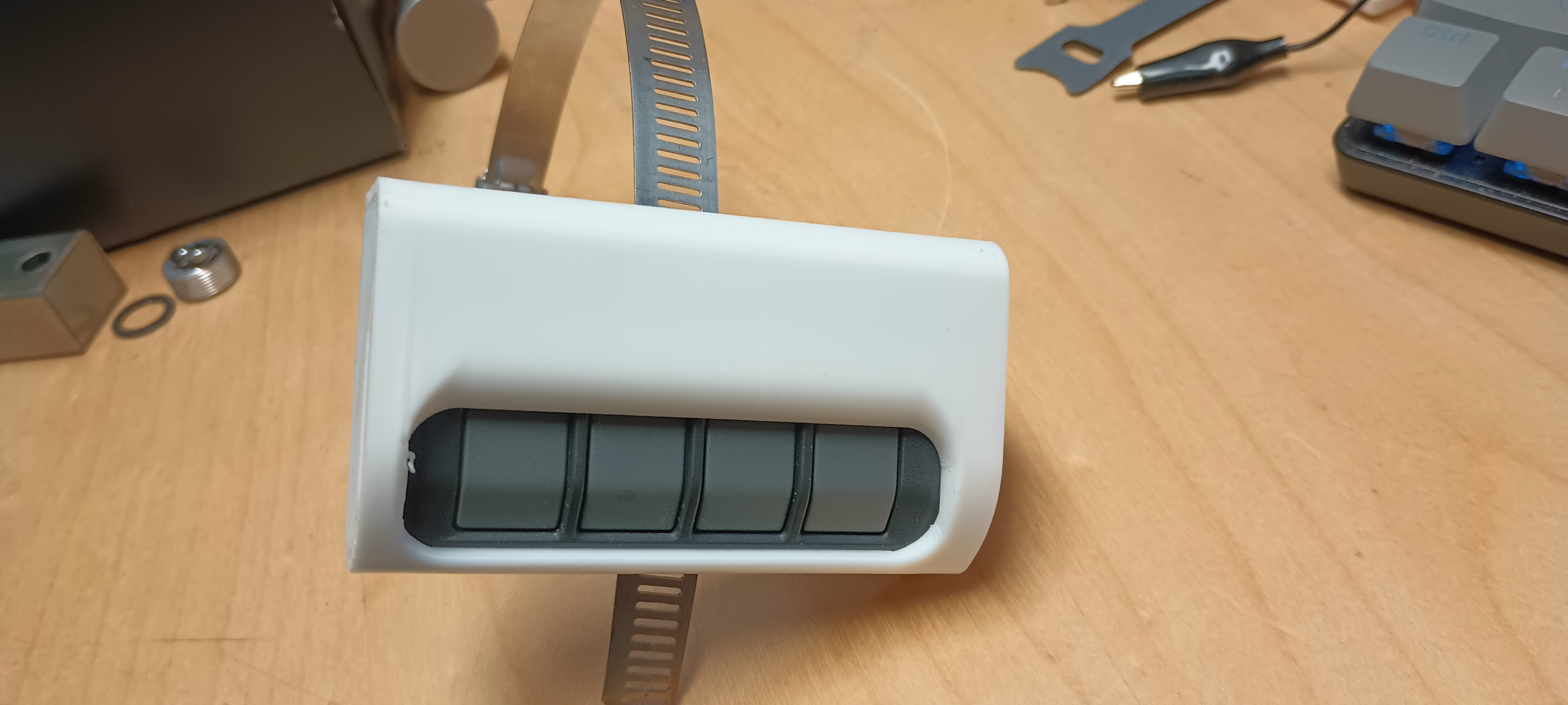 Garage Door Remote Opener Cover by zerocool | Download free STL model ...