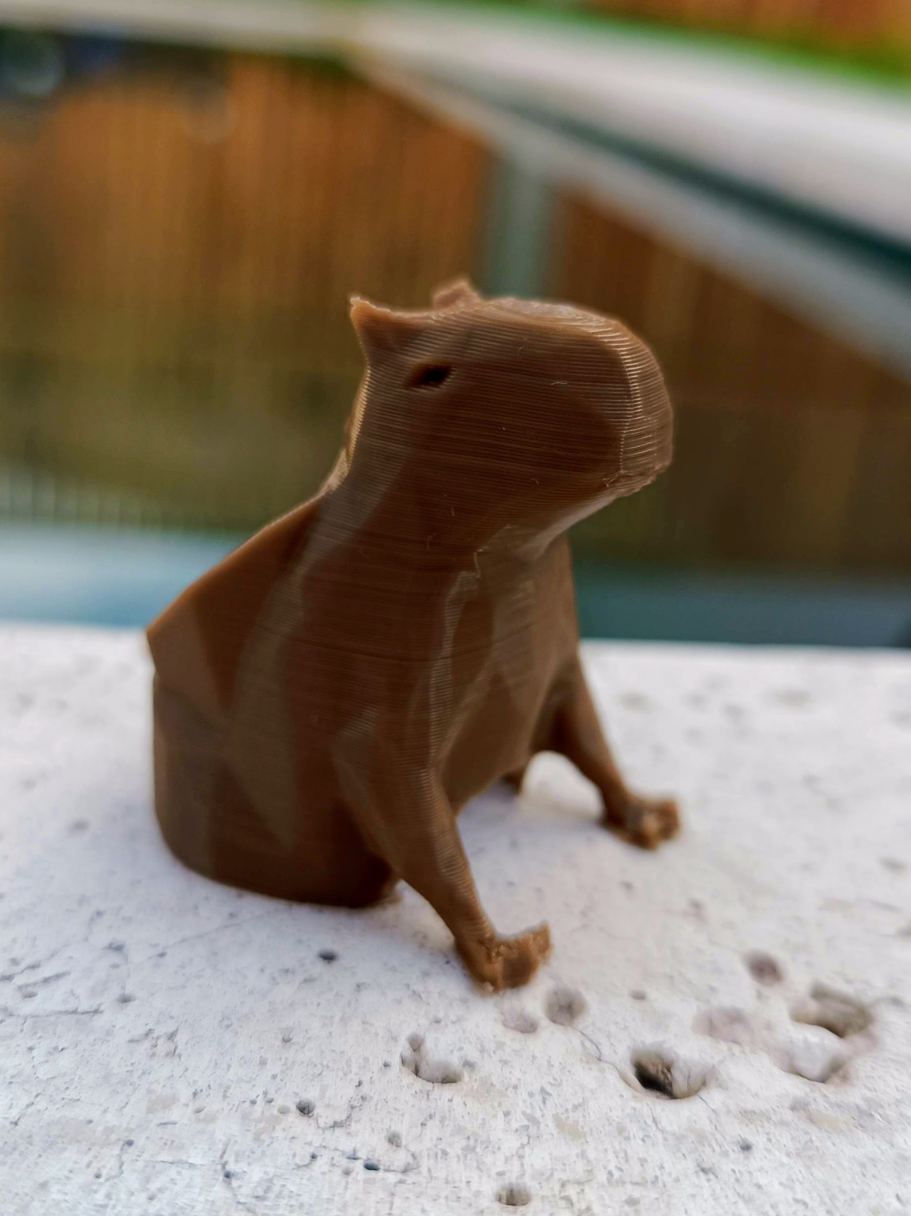 Capybara (carpincho) Scout woggle