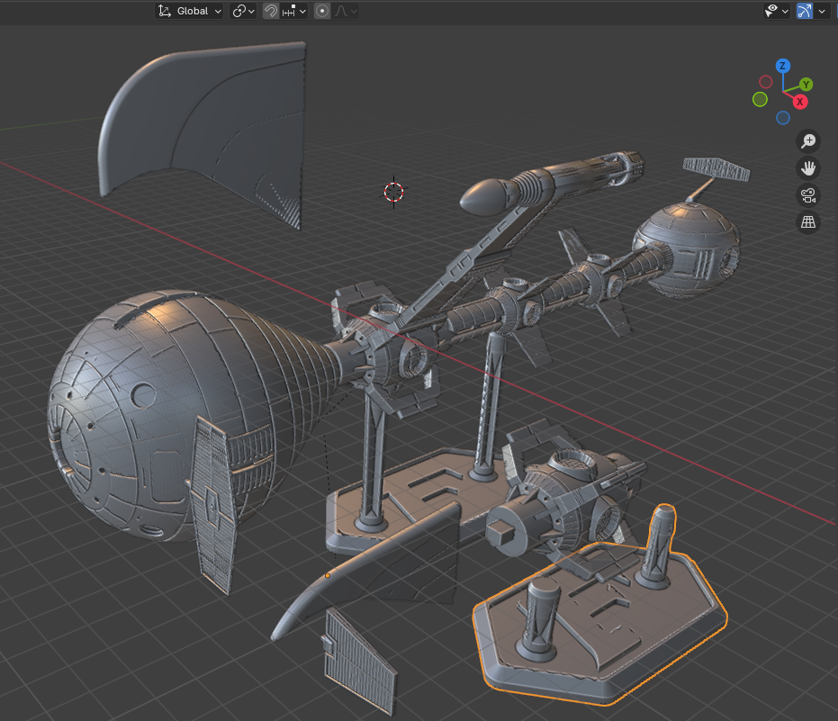 Cyberlab du Capitain Flam - Captain Future's Comet