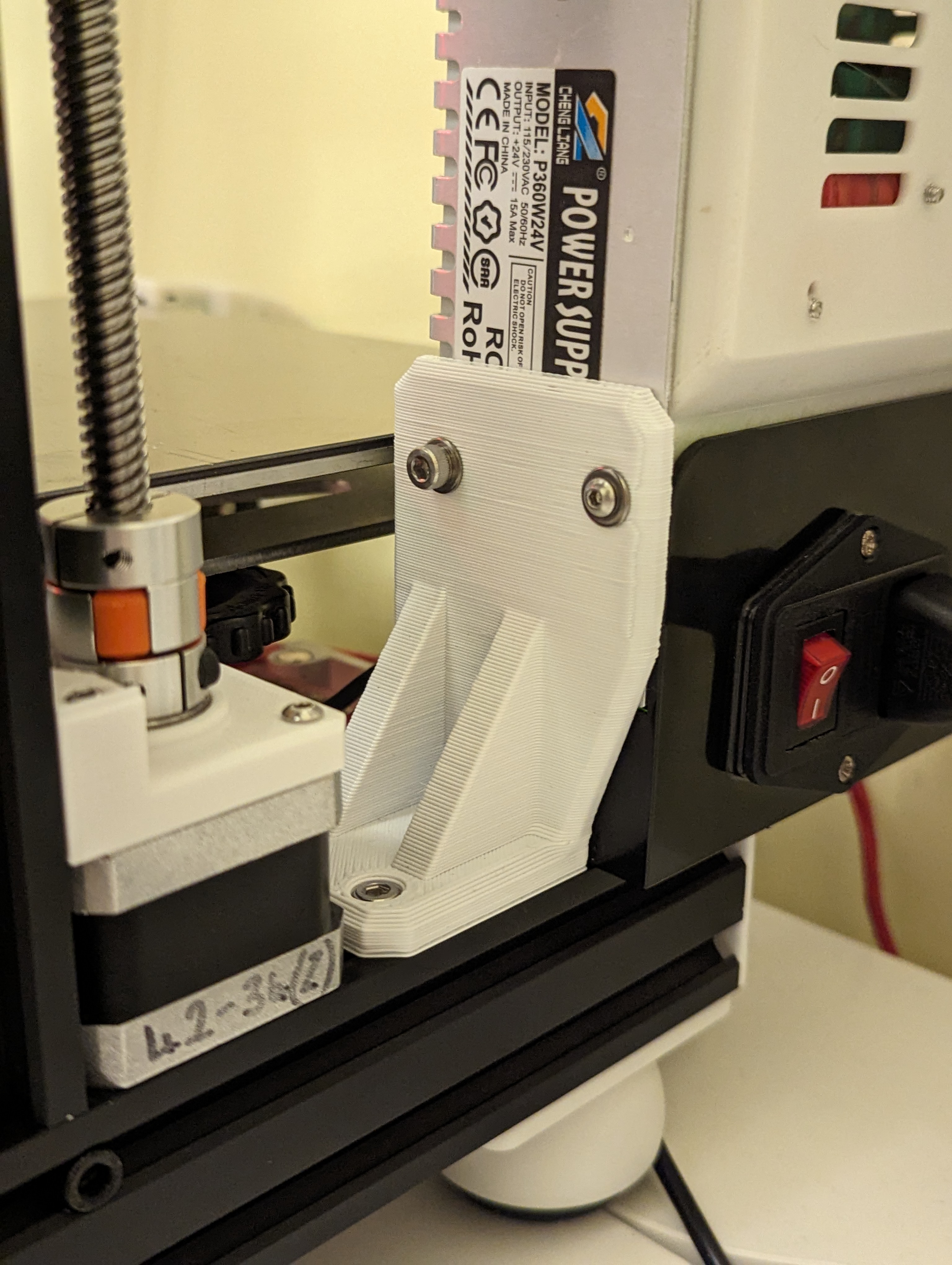 Ender 3 PSU Mount With Tnuts by DWO Download free STL model