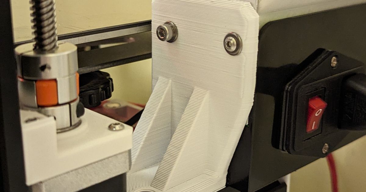 Ender 3 PSU Mount With Tnuts by DWO Download free STL model