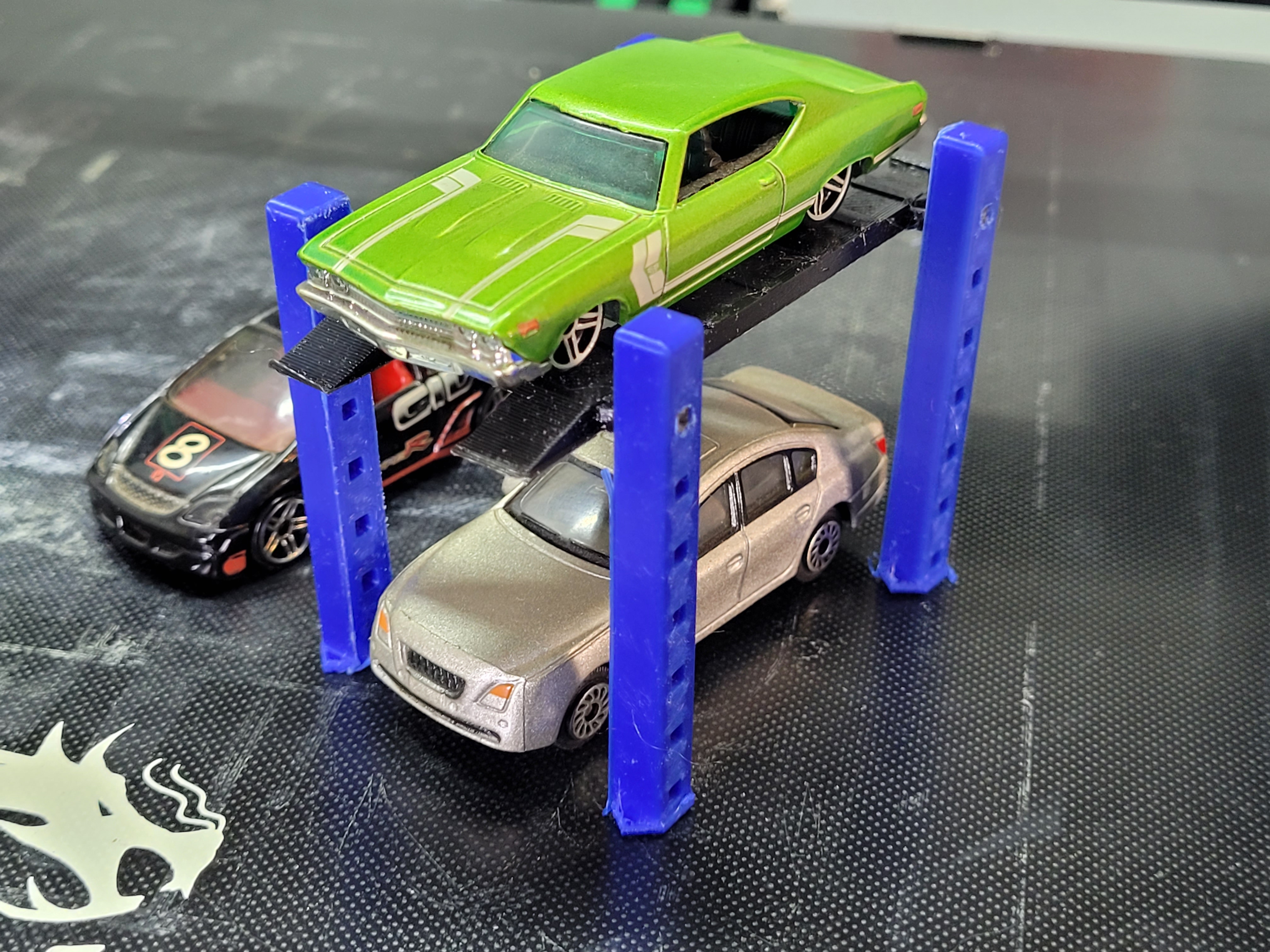 GXS model car holder ramp ( hot wheels and model car scales) by GXS