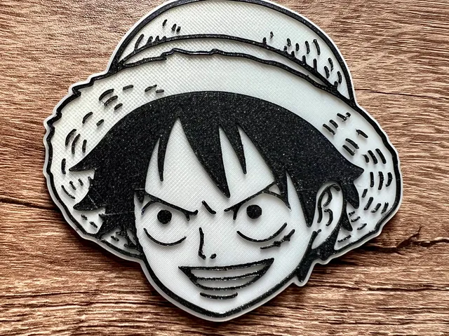 One Piece Luffy Magnet (8x3mm magnets)