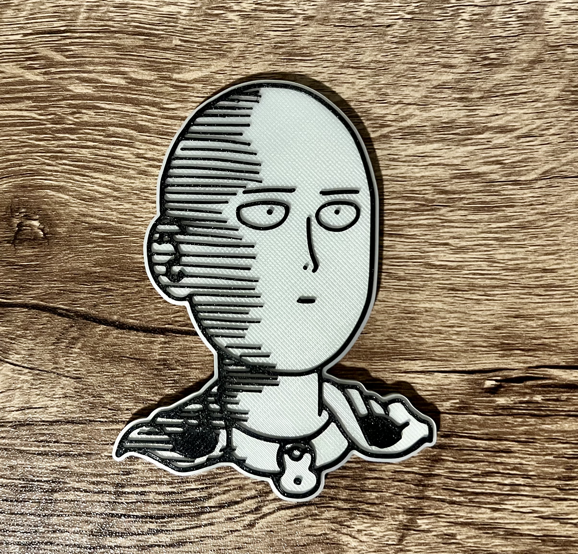 One Punch Man (8x3mm magnets)