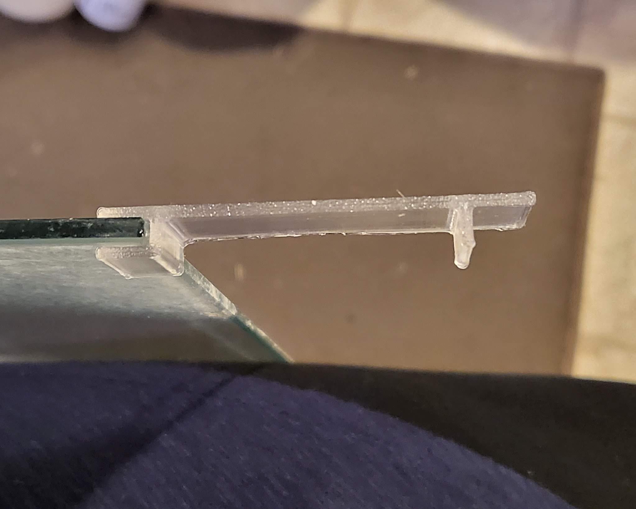 Aquarium Canopy Backstrip / Splash Guard Print to Size, VaseMode! by