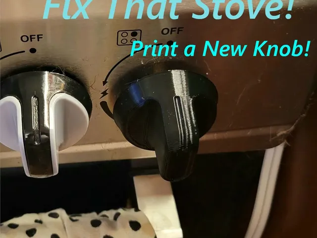 Stove Knob Replacement