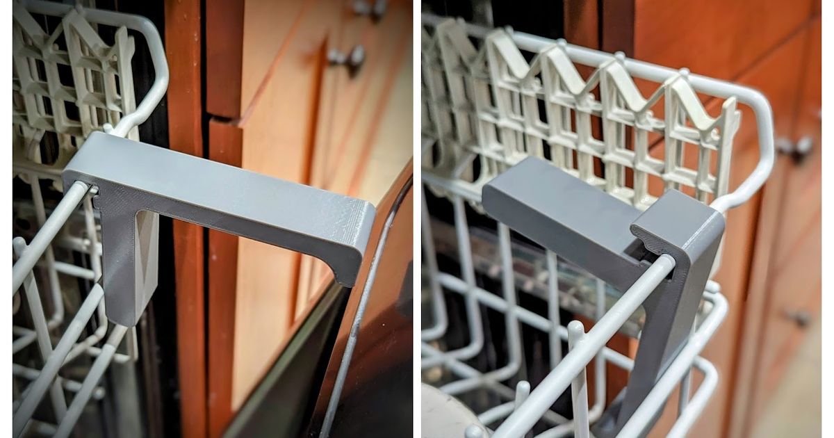Dishwasher Door Prop Opener by ahaque Download free STL model