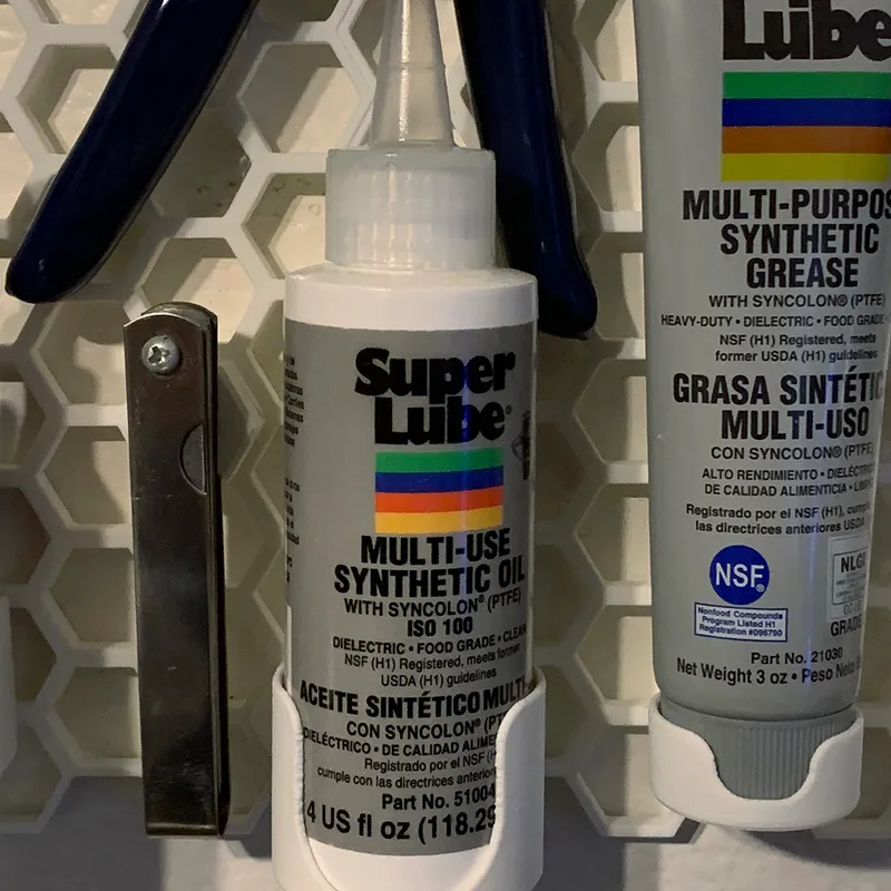 HSW - Super Lube Grease Tube Holder by JohnMartin, Download free STL model
