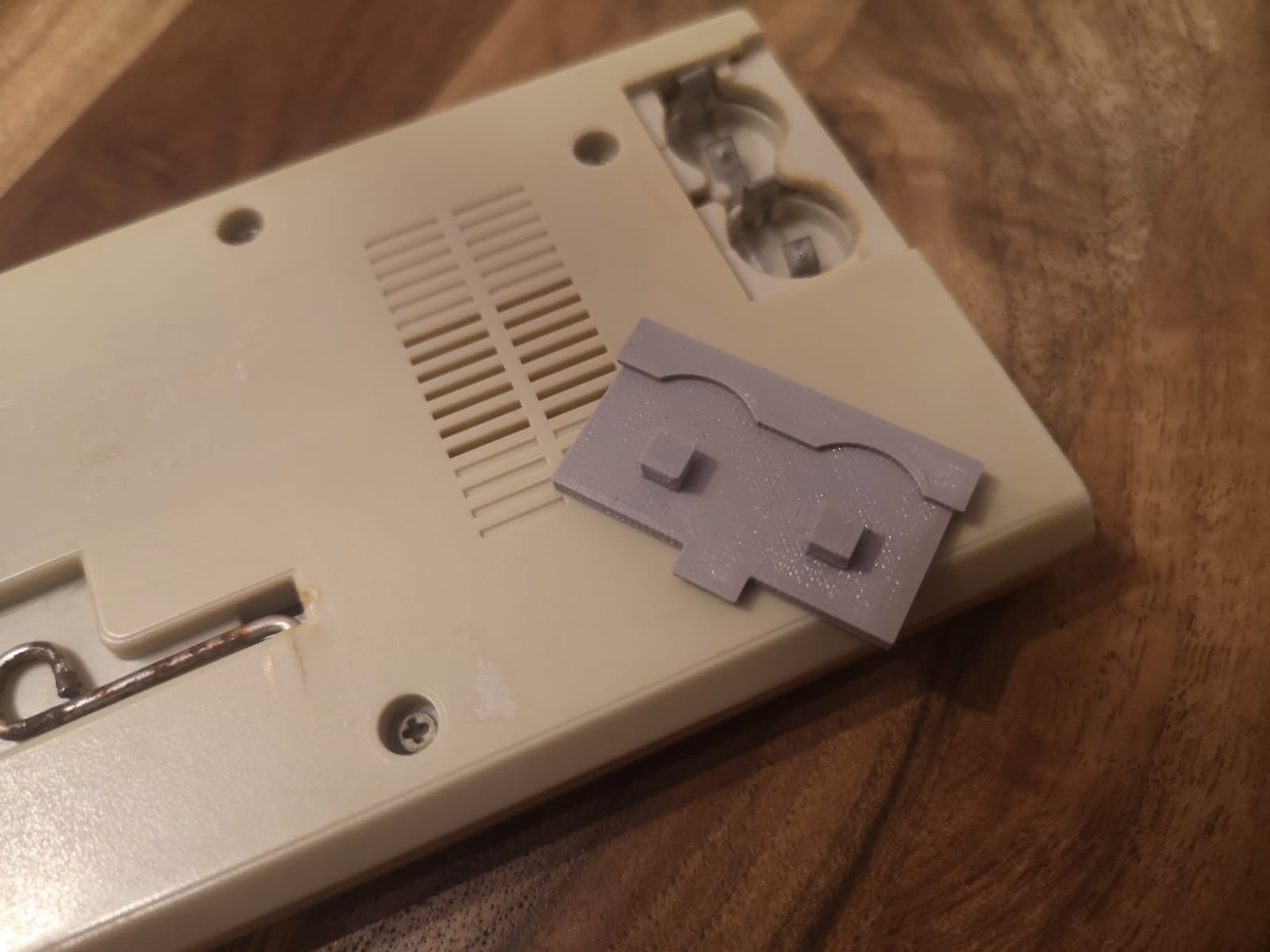 Battery cover replacement for Elektronics Soviet electronic game