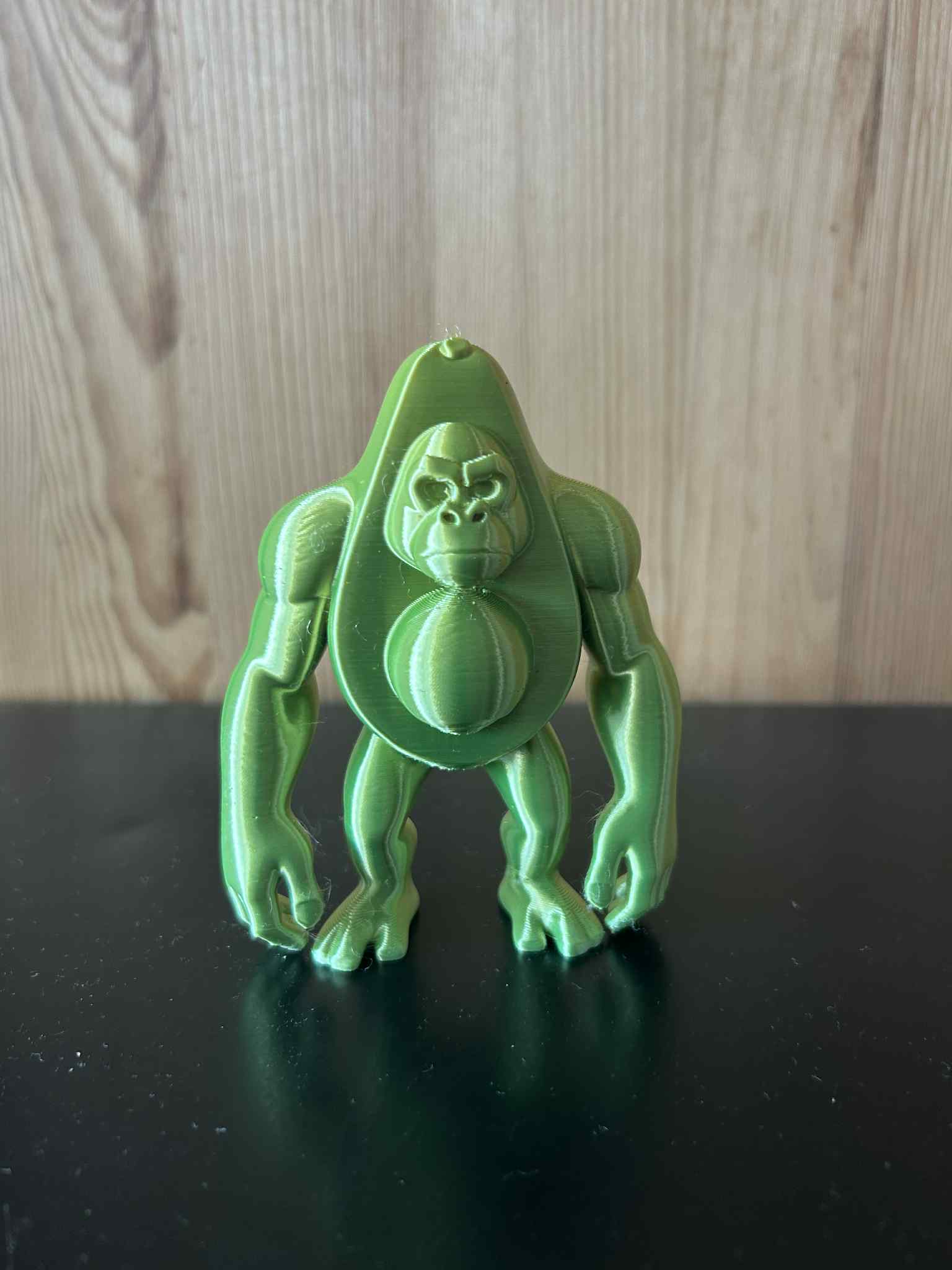 Brainrot gorilla avocado