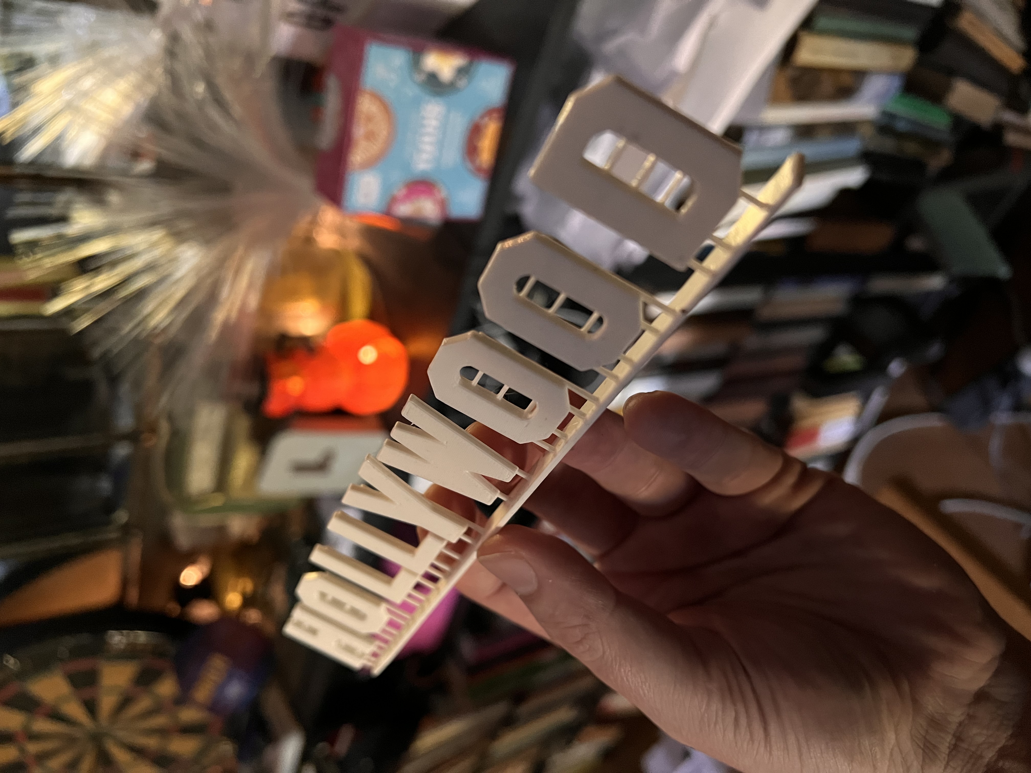Hollywood Sign decoration