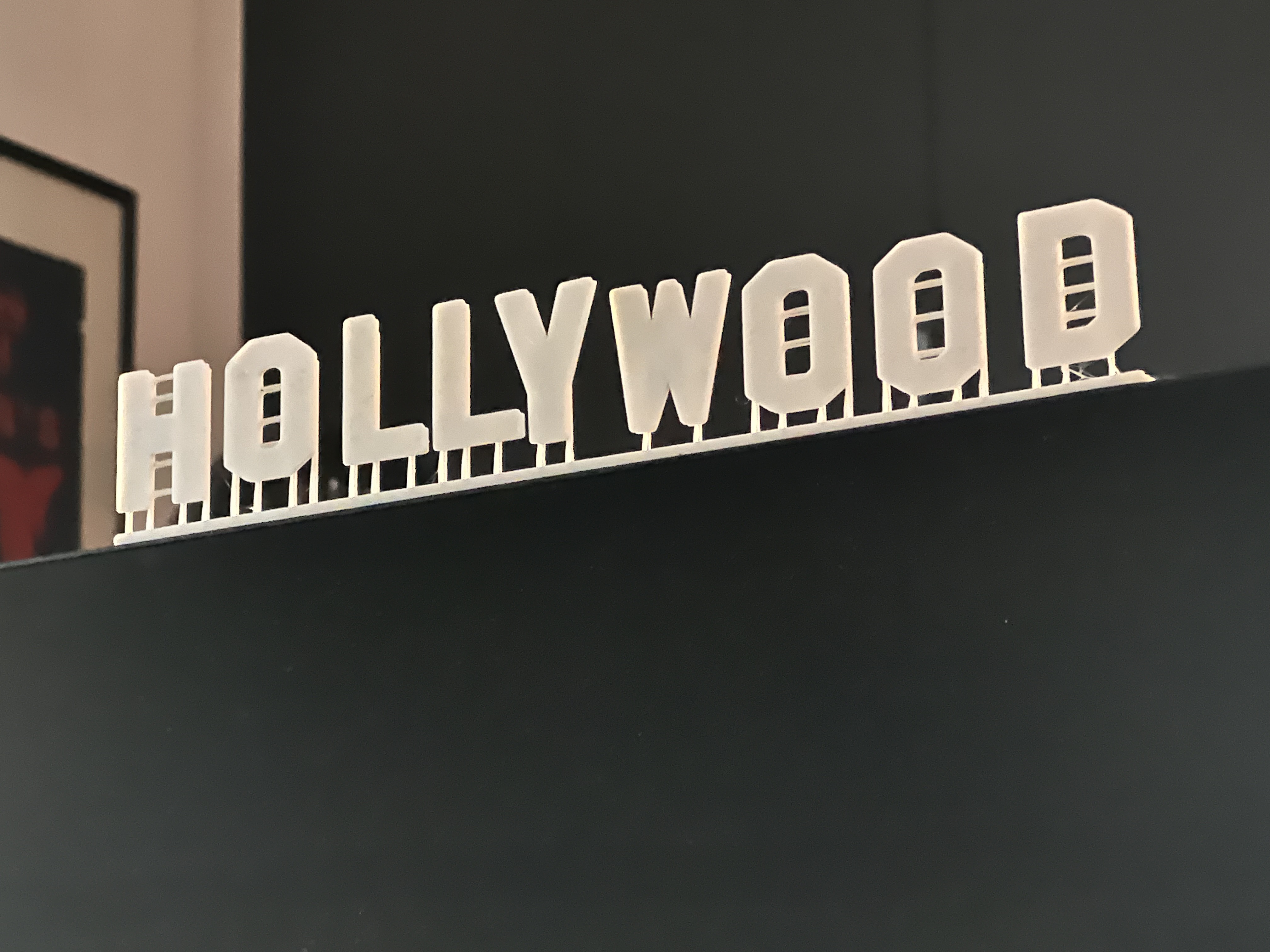 Hollywood Sign decoration by Grafit | Download free STL model