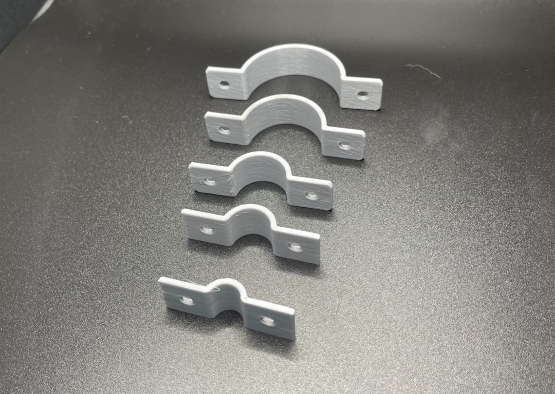 Cable Clamps Clips by MrViddy Download free STL model