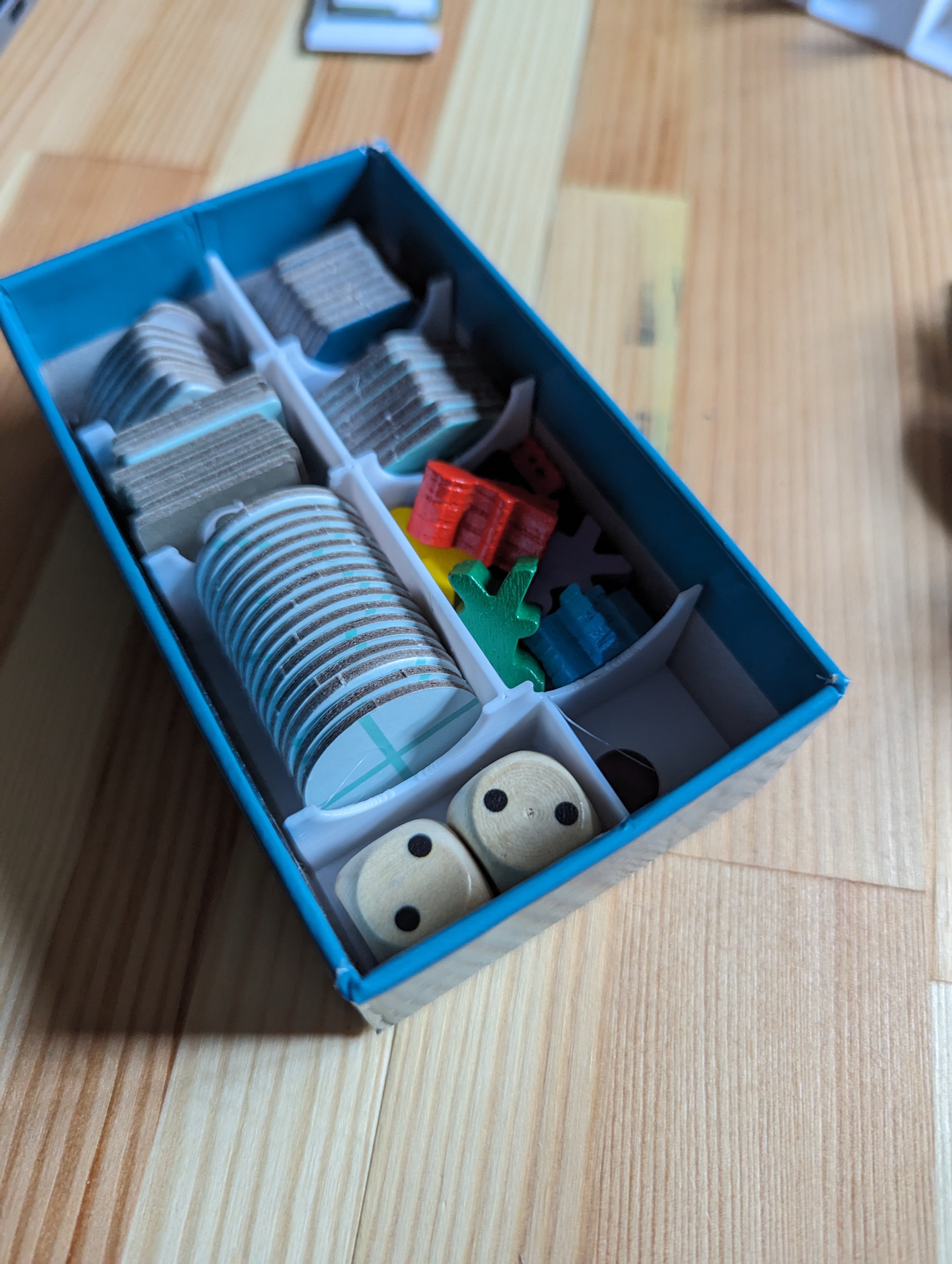 Deep Sea Adventure  Insert / Boardgame Organizer