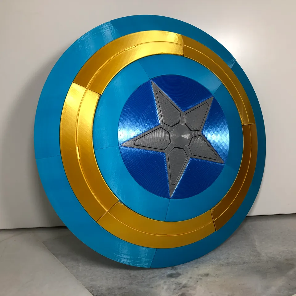 CAPTAIN AMERICA'S SHIELD by MAQUINA | Download free STL model