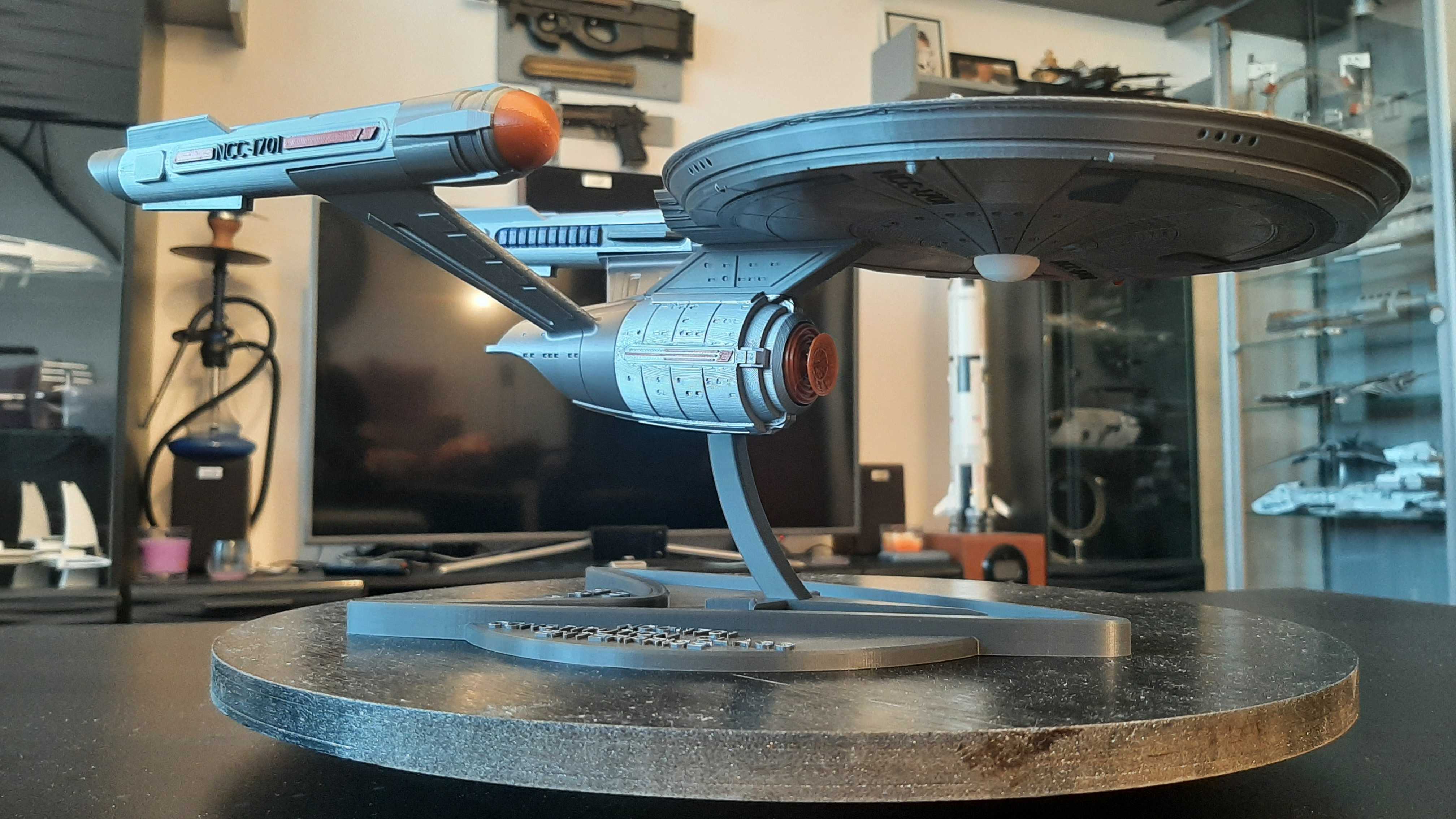 Miniatura 5 do modelo 3D Enterprise Constitution Class