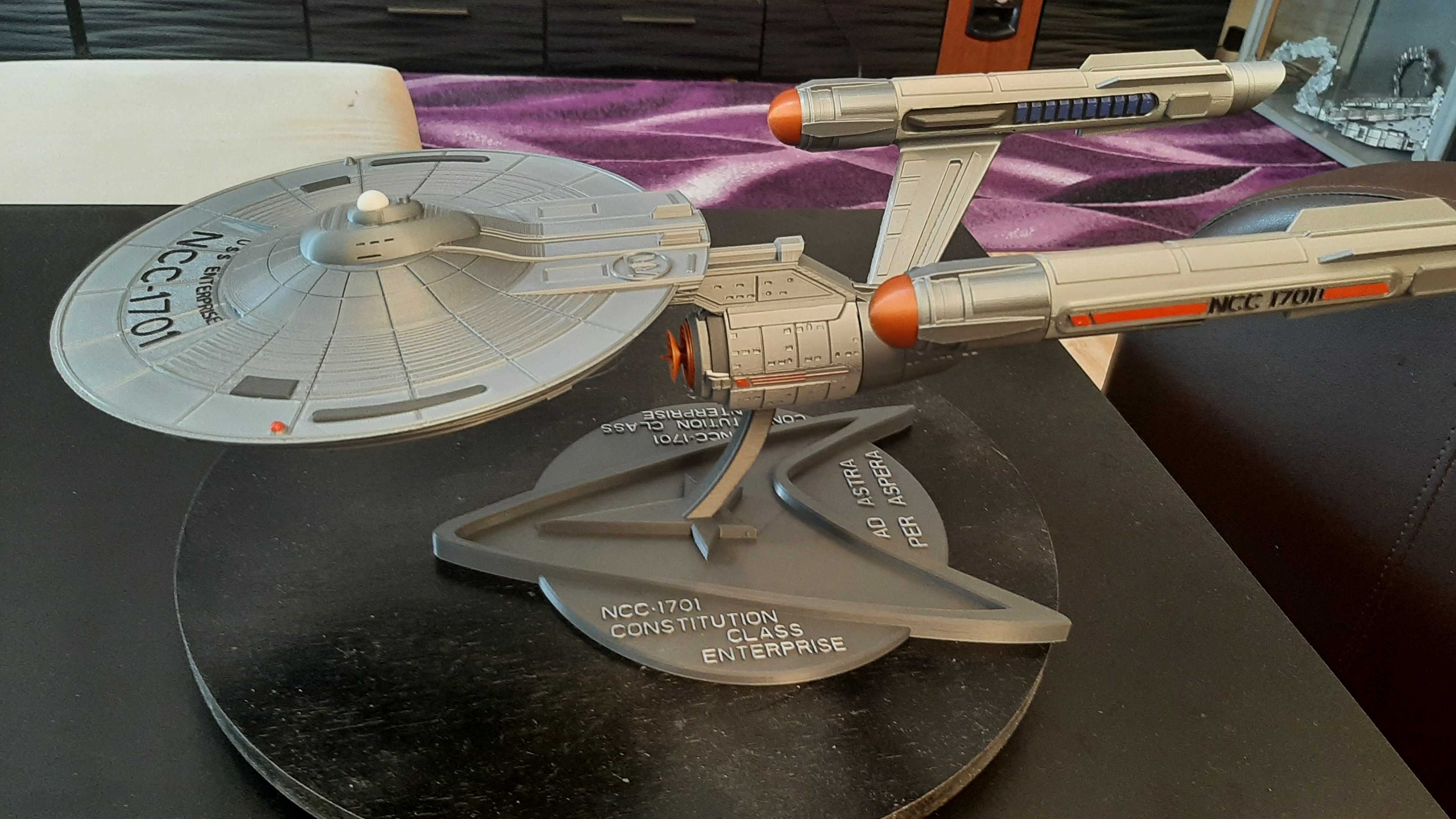 Miniatura 8 do modelo 3D Enterprise Constitution Class