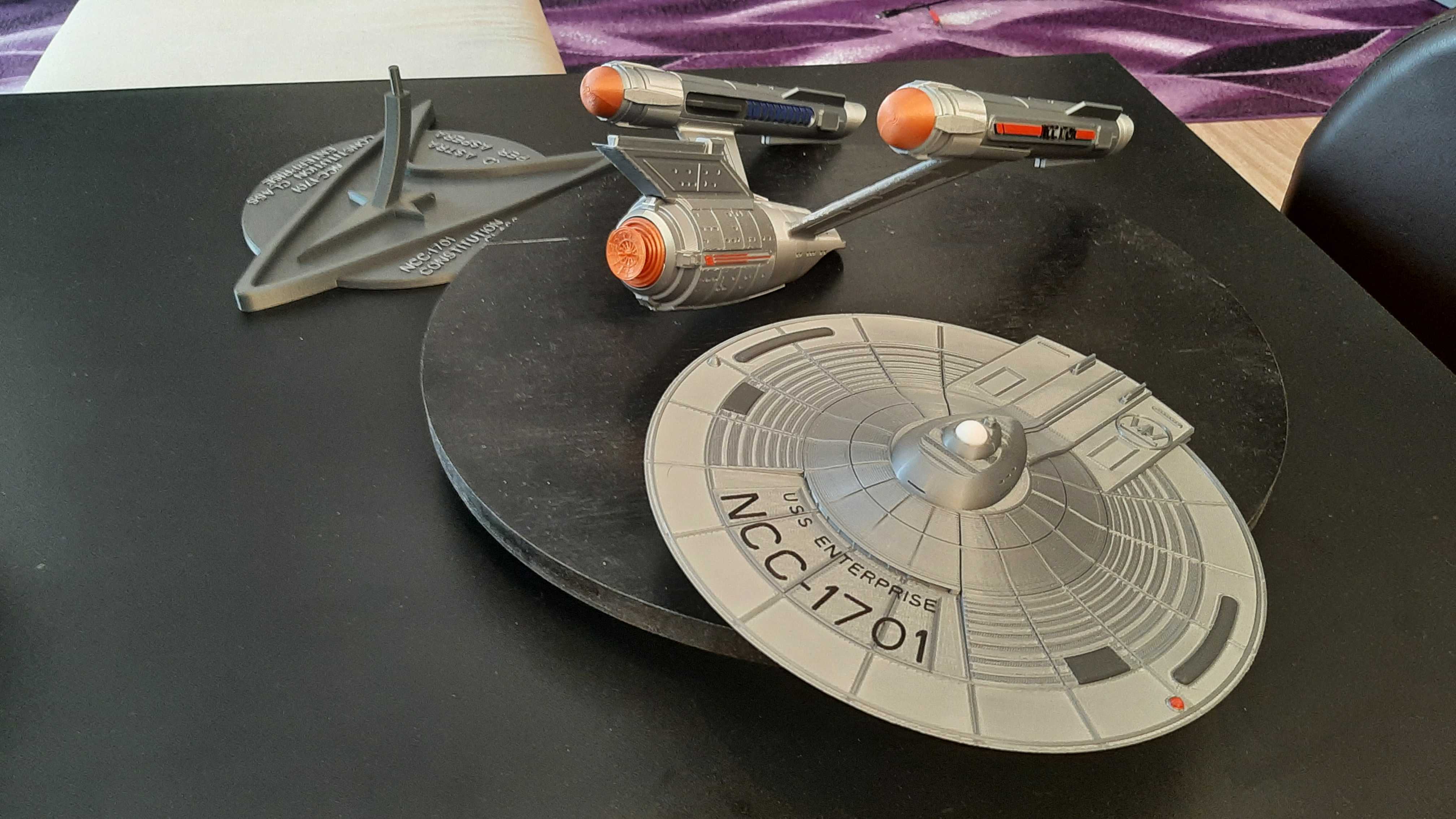 Miniatura 7 do modelo 3D Enterprise Constitution Class