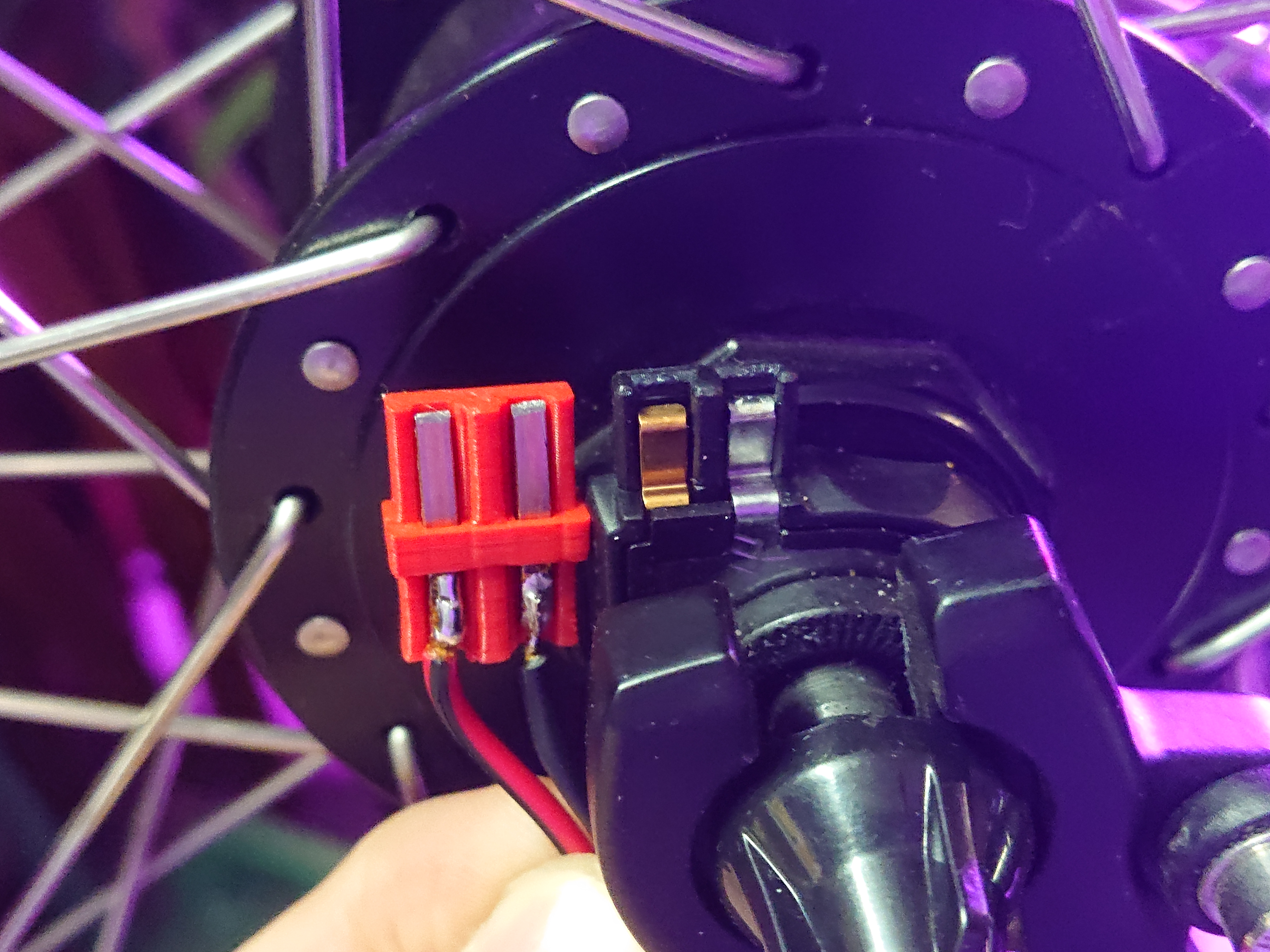 Shimano nexus dynamo connector