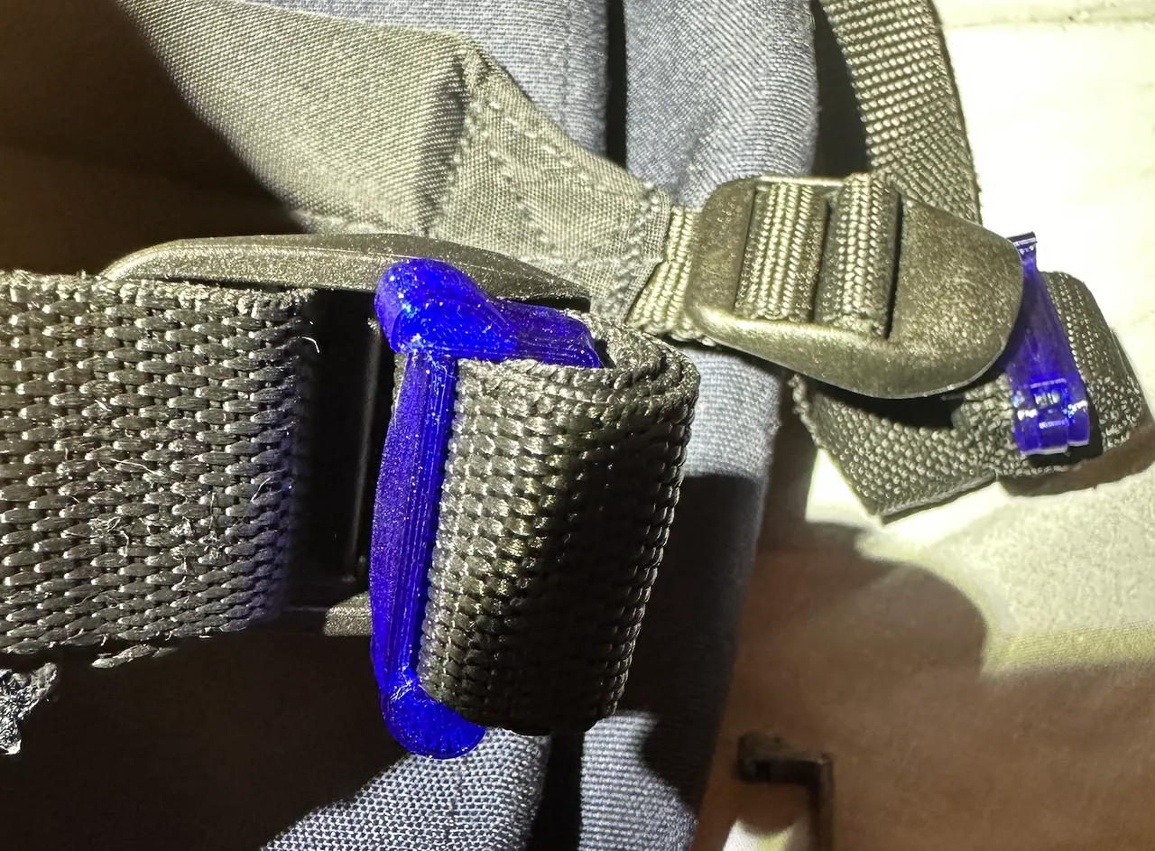 Reinforced SnapStrap for Backpack Straps by emmgr23