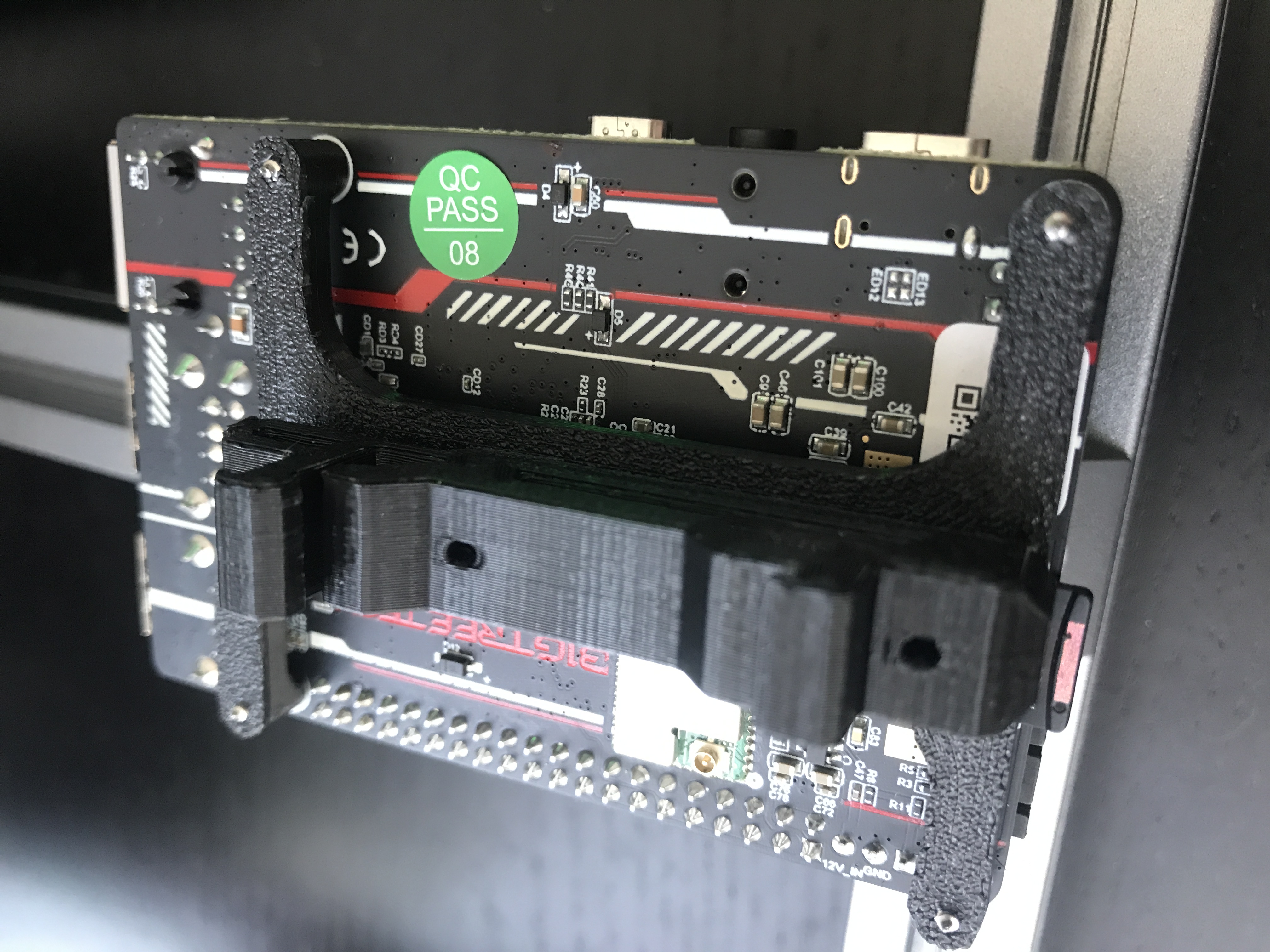 BTT Pi DIN rail mount + 3030